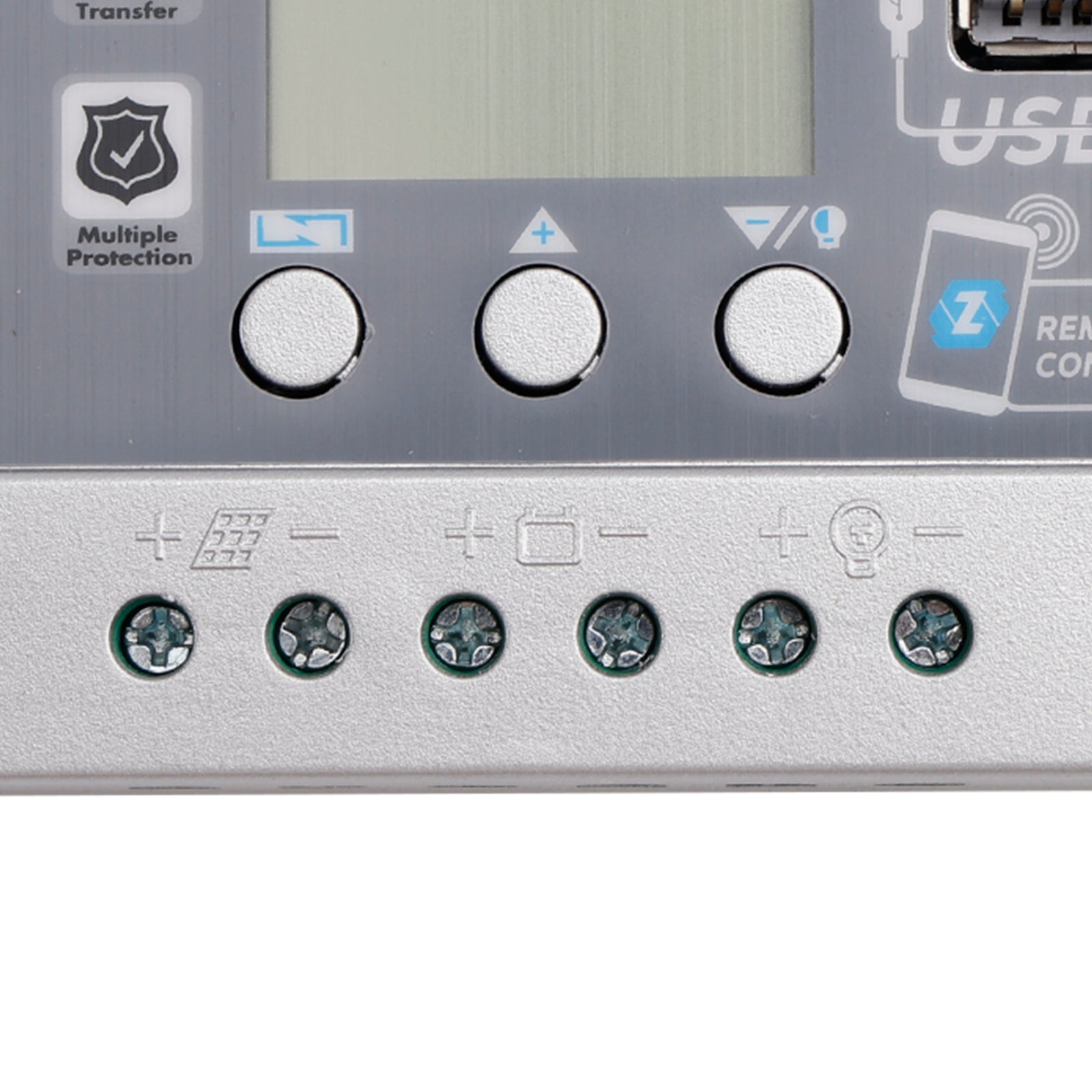 10A-60A PWM Solar Controller Mobile APP Intelligent Control Solar Controller