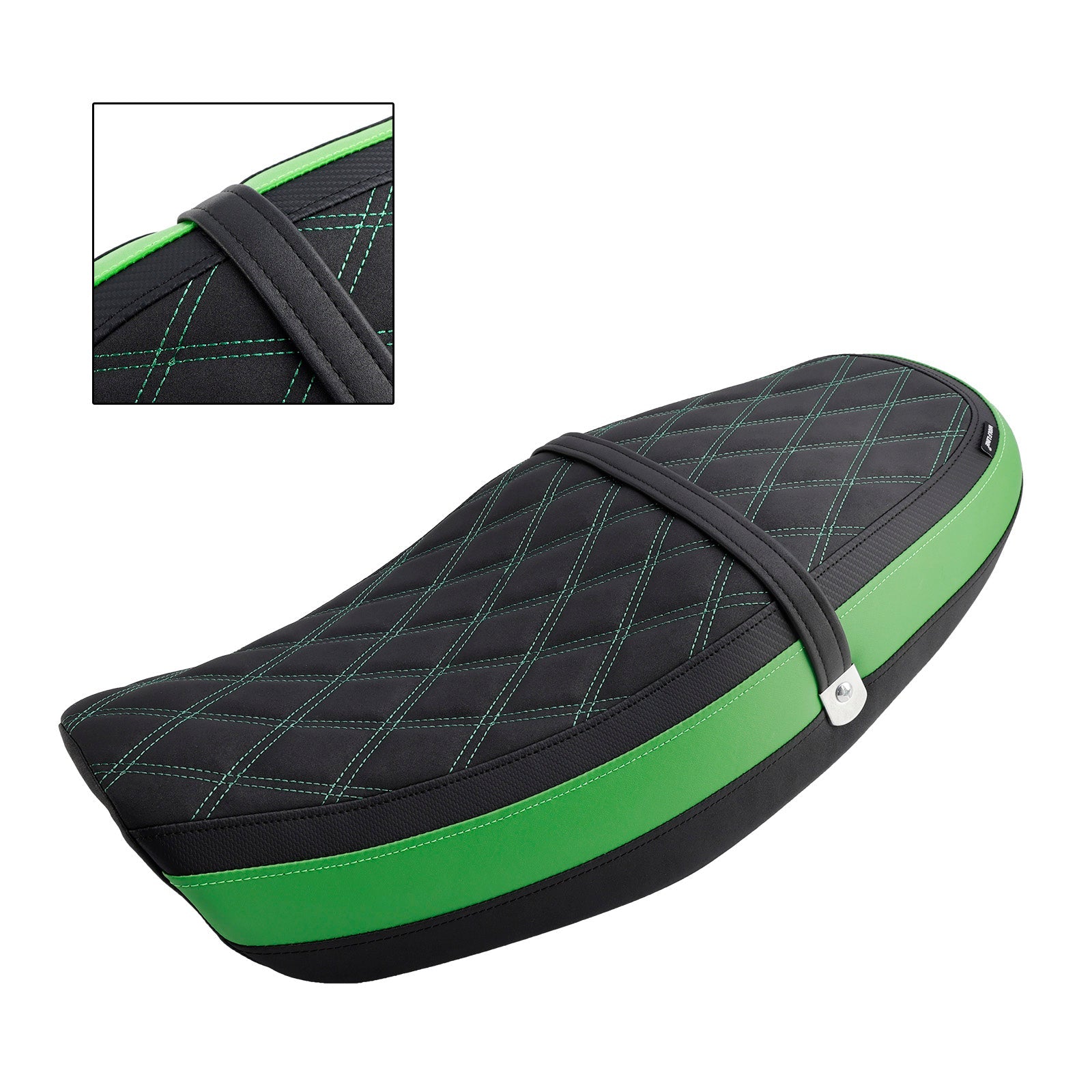 2018-2024 Kawasaki Z900Rs Rider Passenger Seat Front Rear Cushion Bgreen