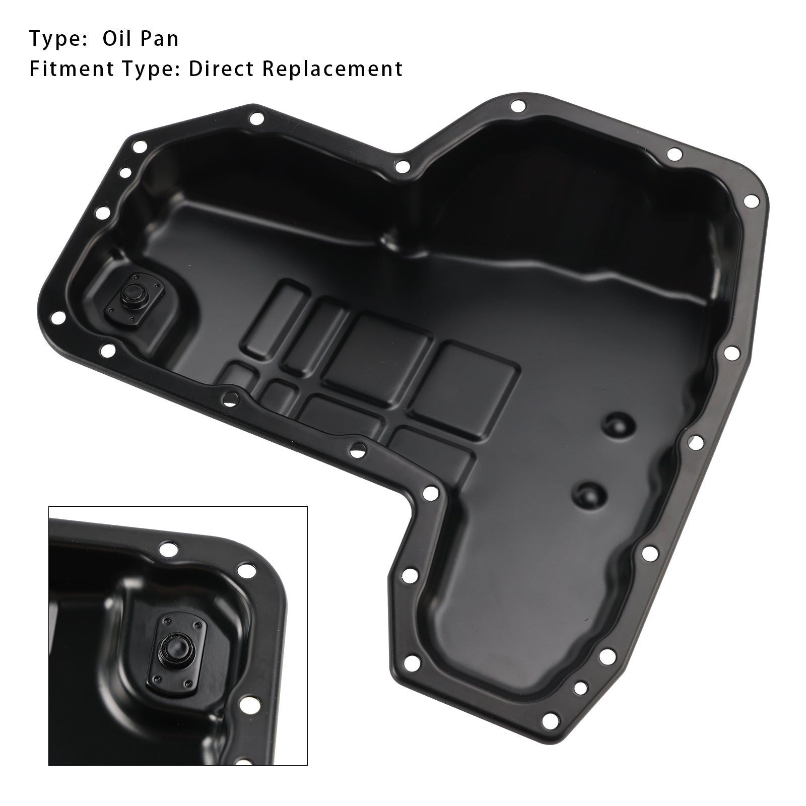 2007-2012 Nissan Versa 1.8L CVT HATCHBACK SL Oil Pan 31390-1XB01