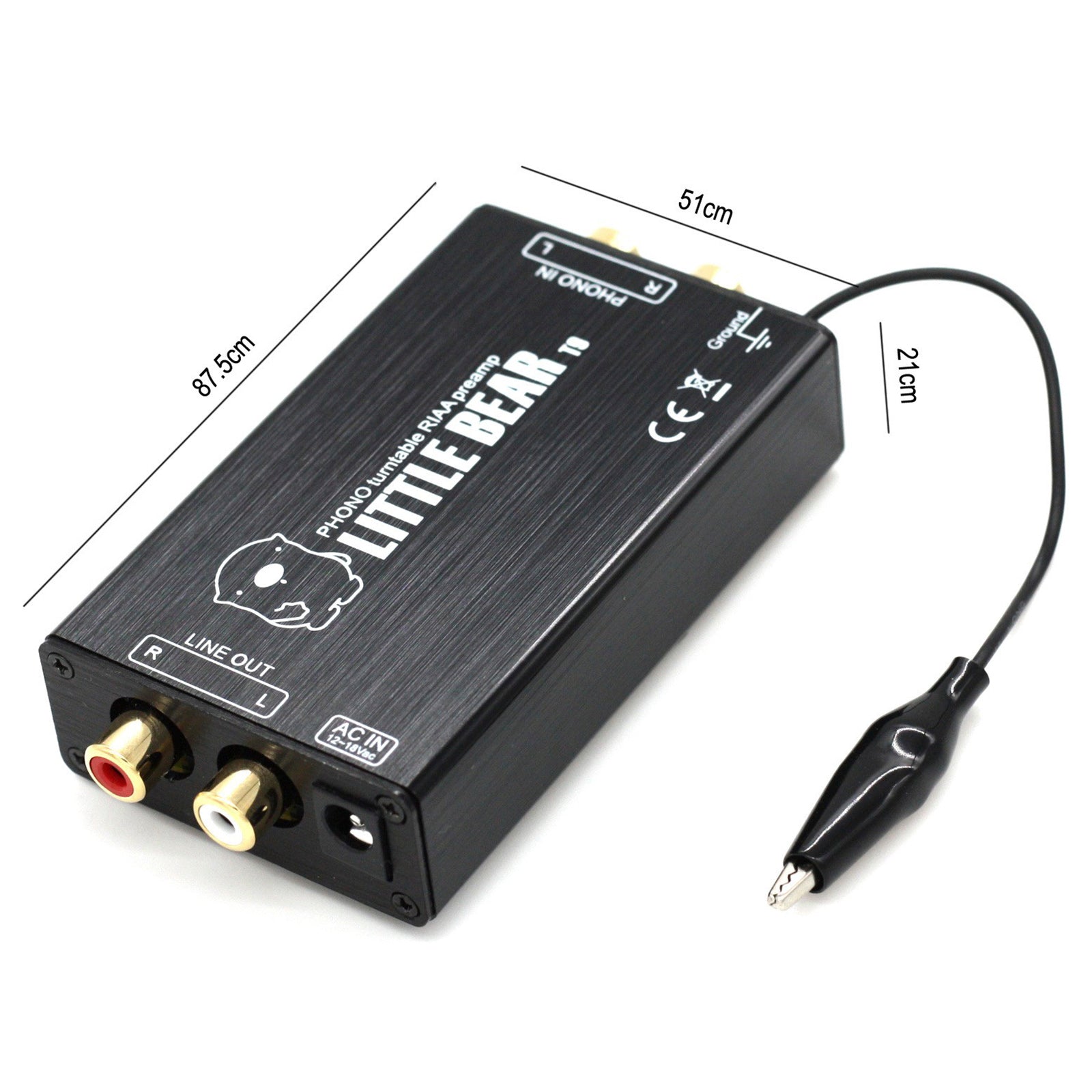 T11 Phono Preamp Preamplifier MM Phono Preamp Turntable Stereo Phonograph Preamp