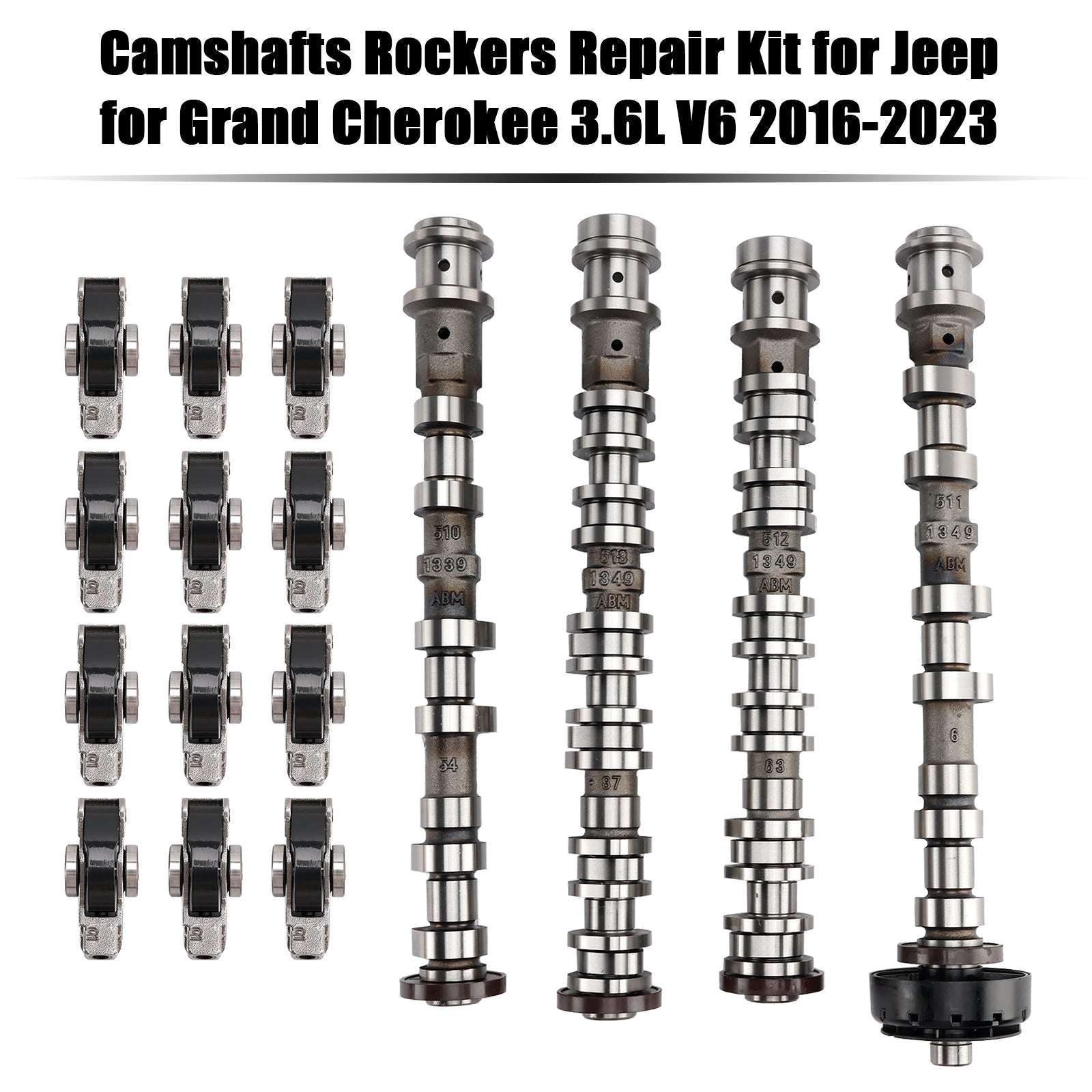 Camshafts Rockers Repair Kit for Jeep for Grand Cherokee 3.6L V6 2016-2023