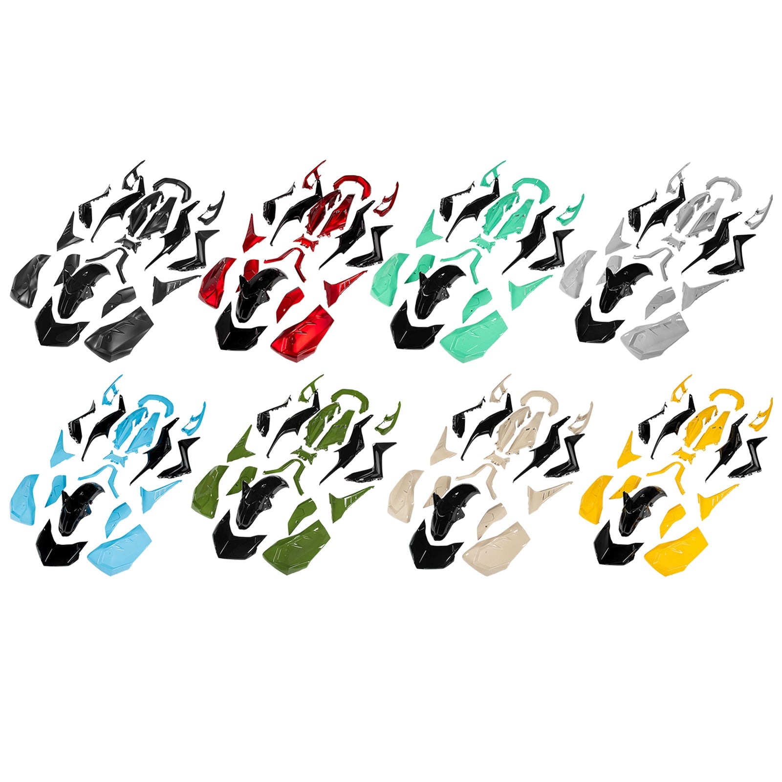 2023-2024 Yamaha X-MAX 300 XMAX Injection Bodywork Fairing Kit