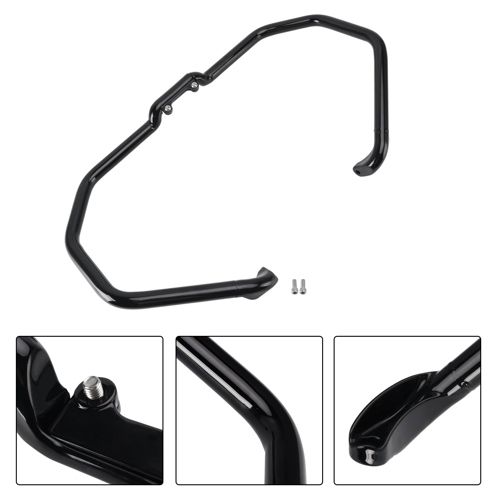 2014-2023 Indian Roadmaster Engine Guard Crash Bar Frame Protector Bumper Chrome