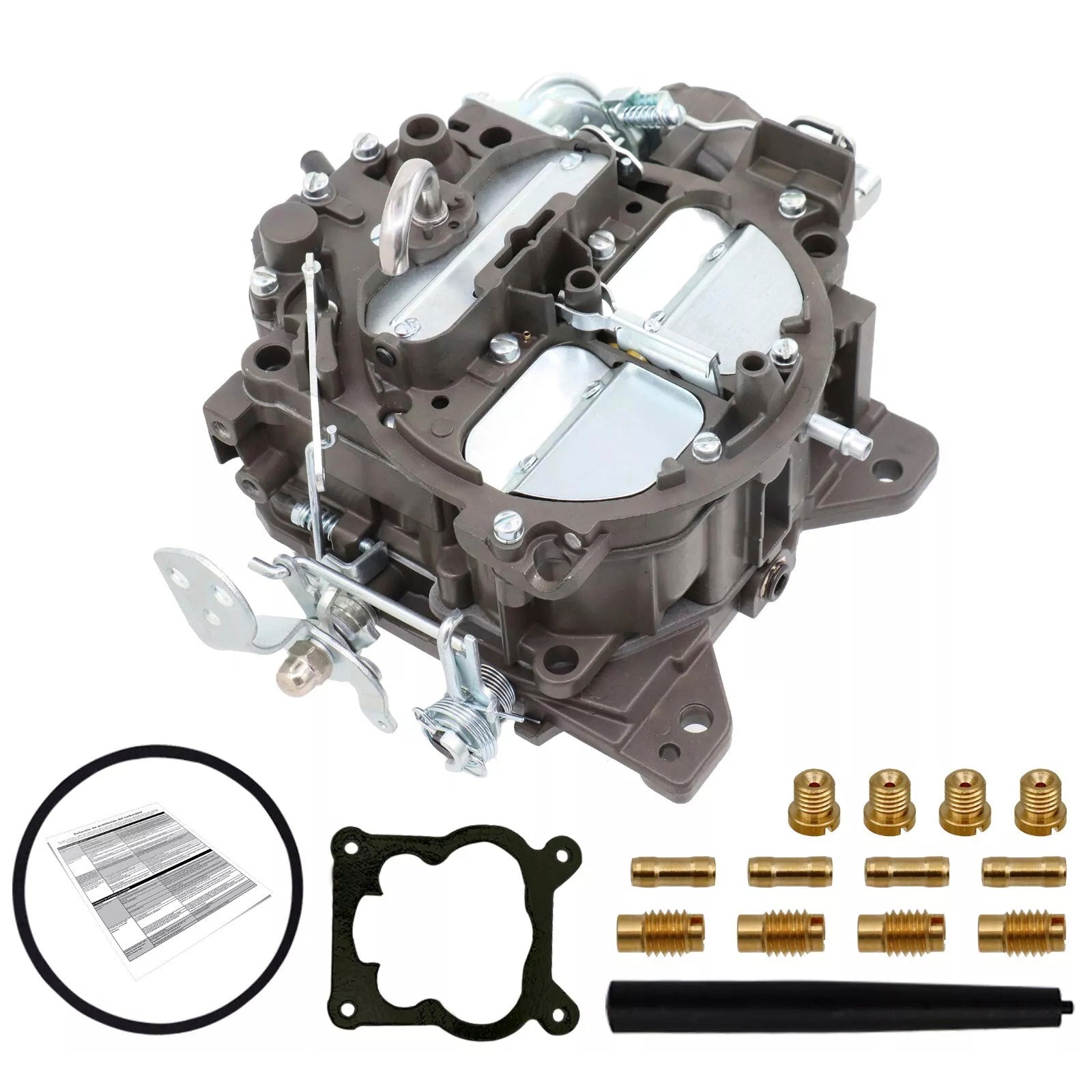 LDH408N Marine Carburetor 4 BBL 5.7L 350 Electric Choke