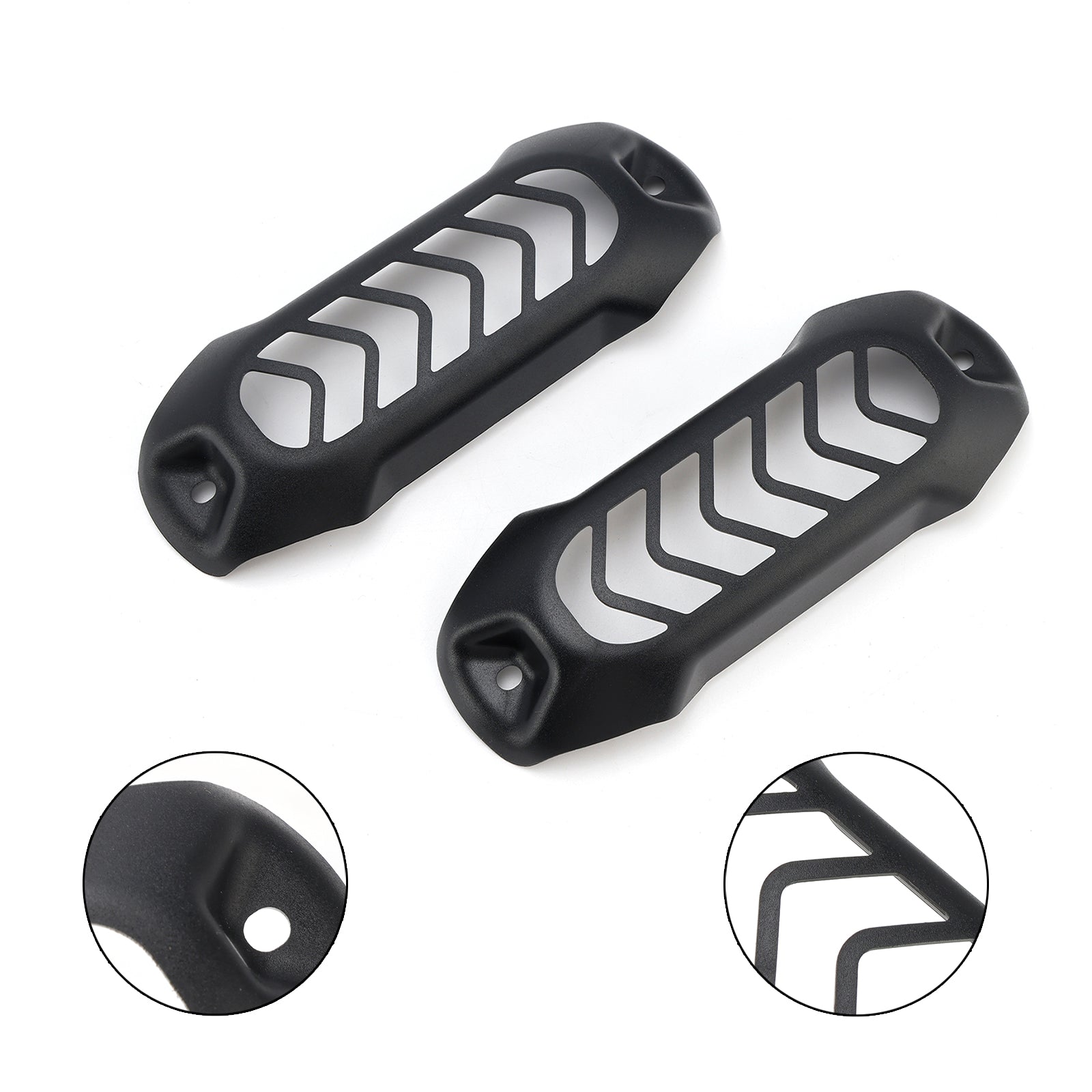 2024-2025 Bmw R1300Gs Adv Led Cover Spot Light Guard Protector Grill Black