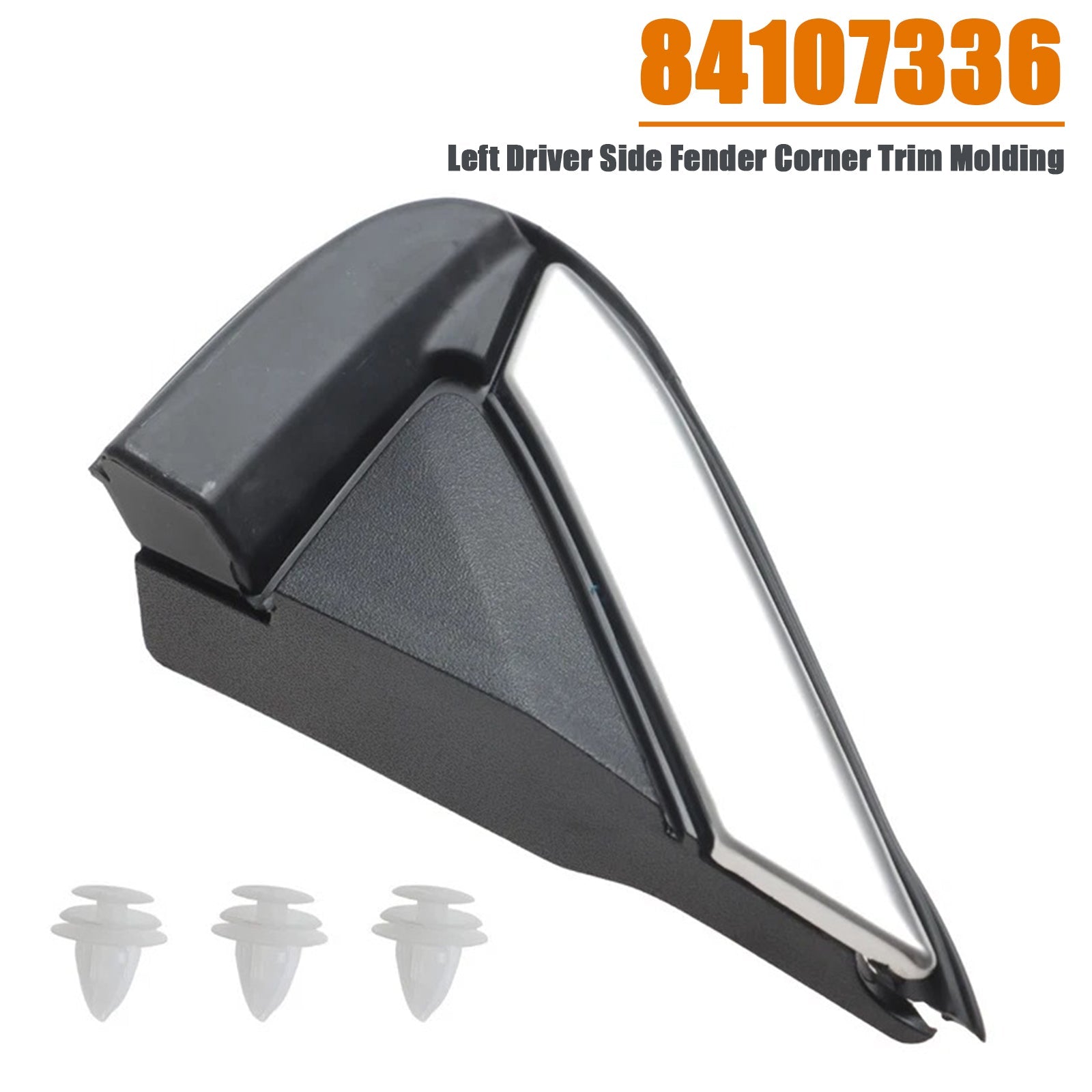 84107336 Left Driver Side Fender Corner Trim Molding for GMC Terrain 2018-2024