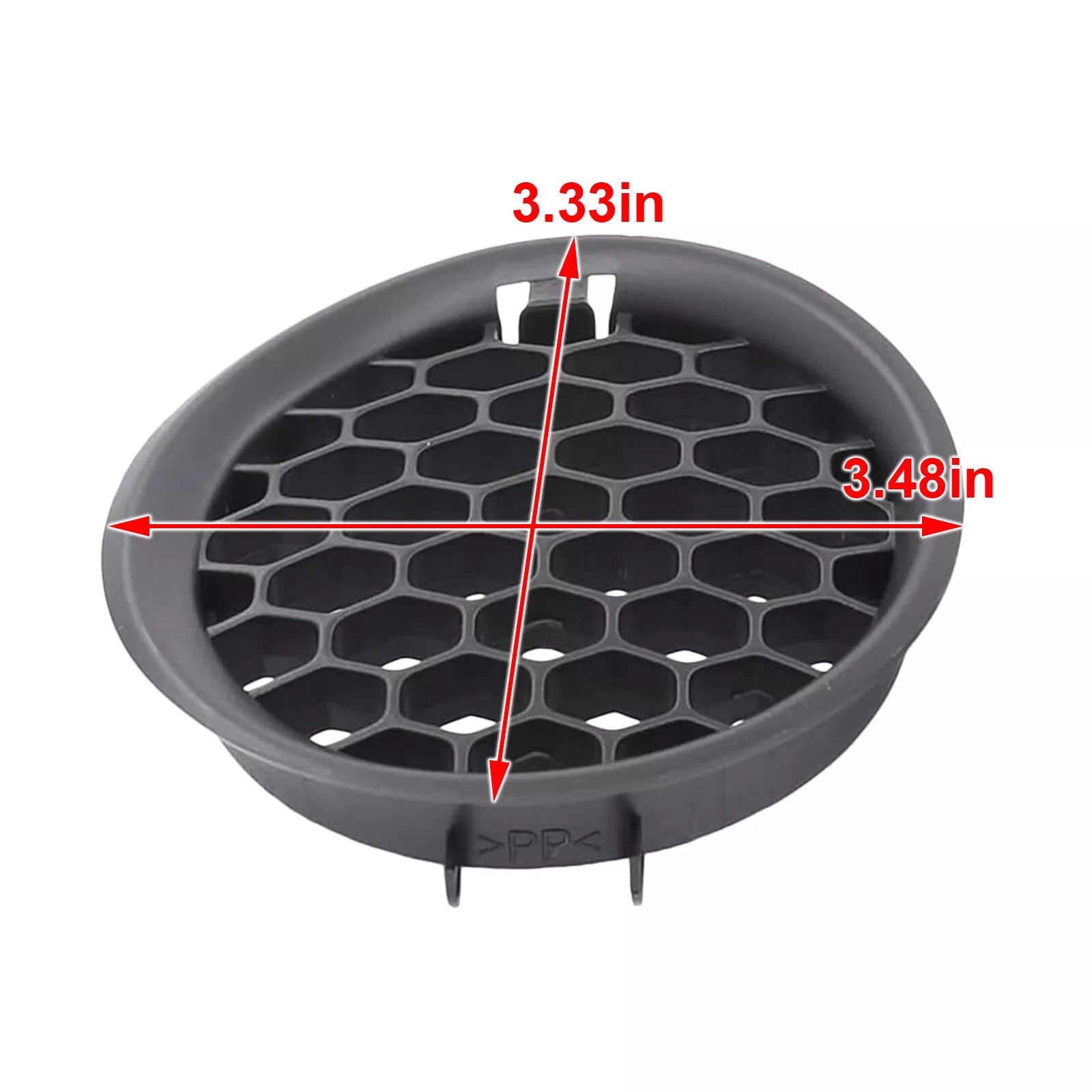 Pair Fog Light Cover Grilles For Subaru Impreza 2008-2014 57731FG200