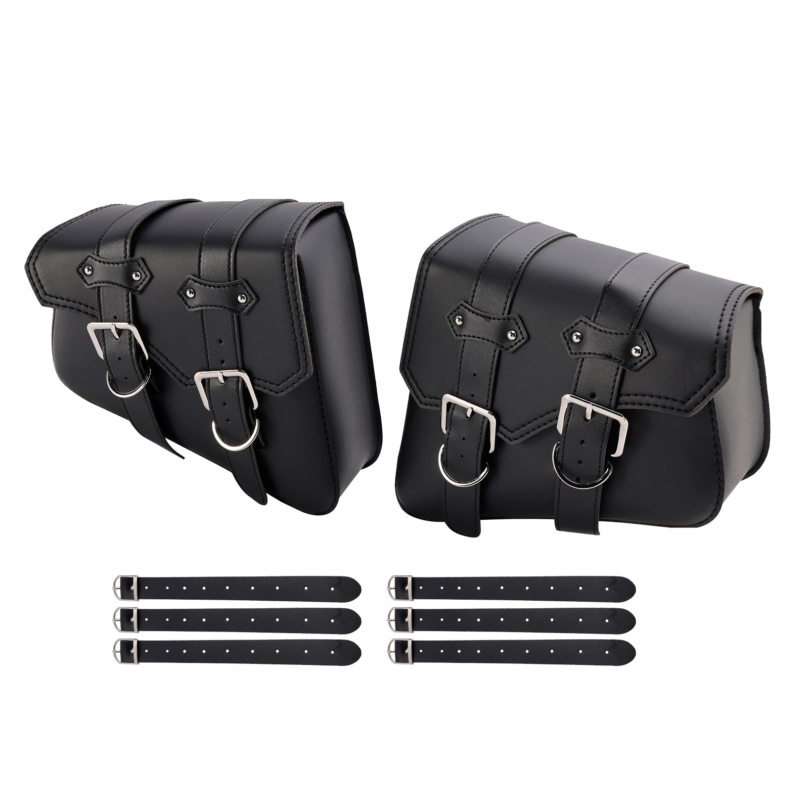 Tail Bag Side Saddlebag Tail Bag Luggage Pouch Storage Black 21L For Motorbike