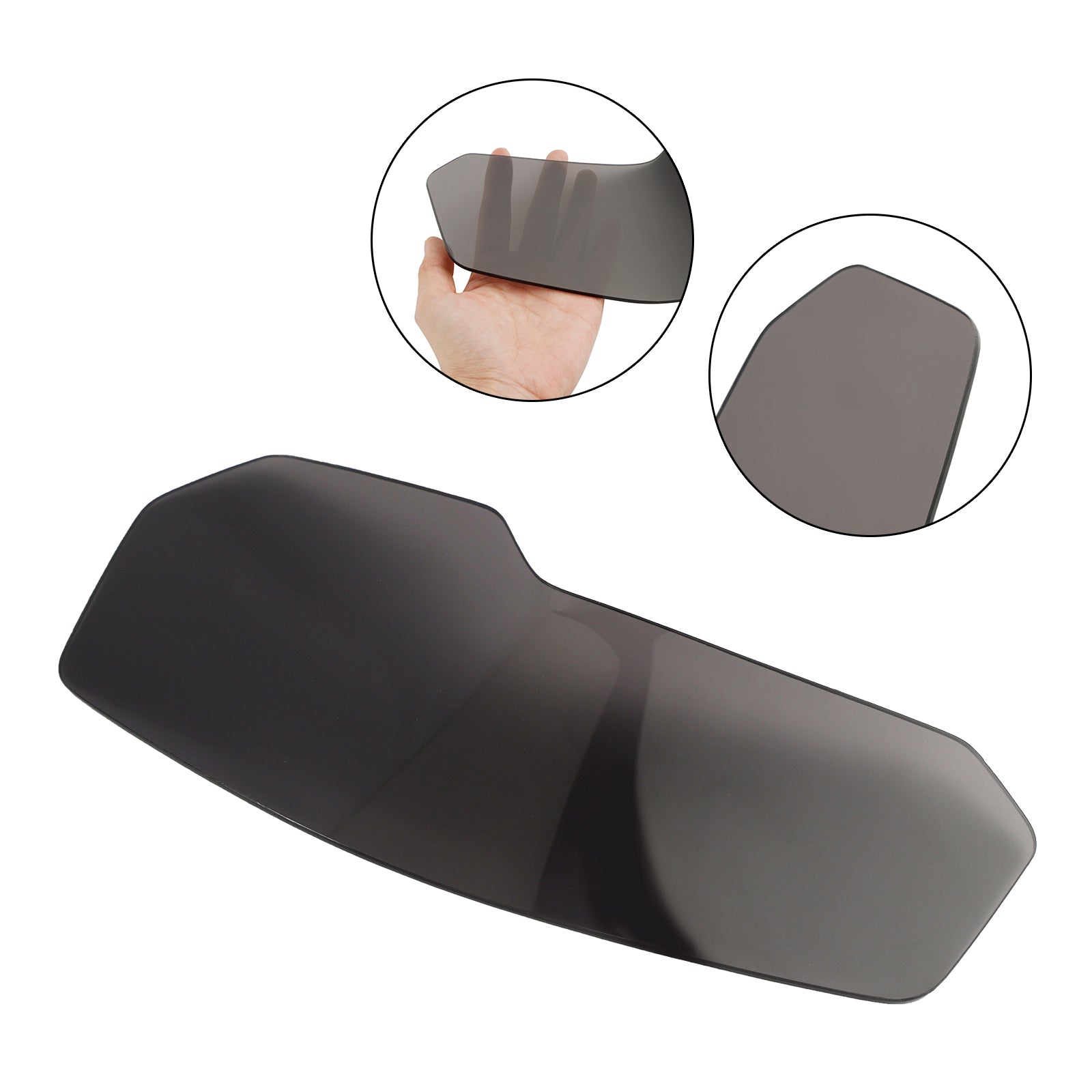 Front Headlight Lens Protection Cover Fit Smoke For Bmw F750Gs F850Gs Adv 18-23 Smoke