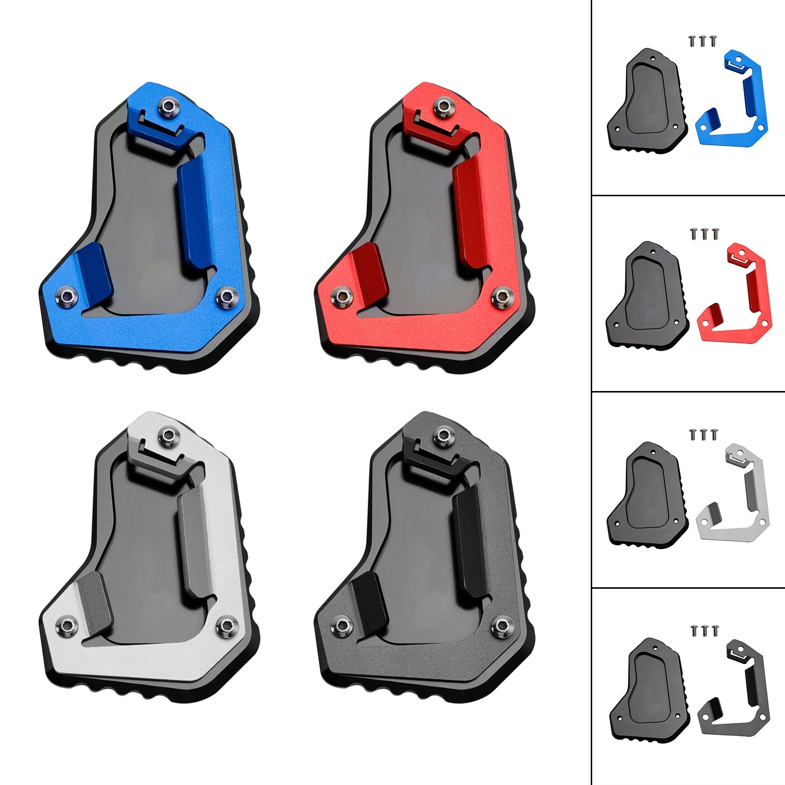 Tiger 1200 Explorer (V13VG) 2012-2015에 맞는 플레이트 패드 확대 플레이트 패드 확대