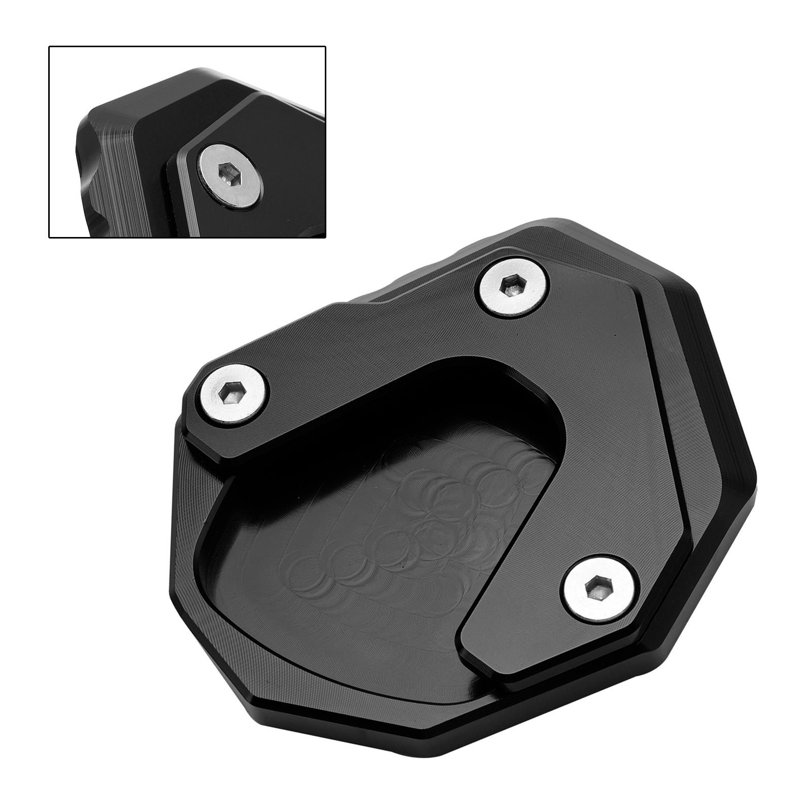 Honda XL 750 Transalp CB750 Hornet 23-24에 대한 킥 스탠드 확대 플레이트 패드