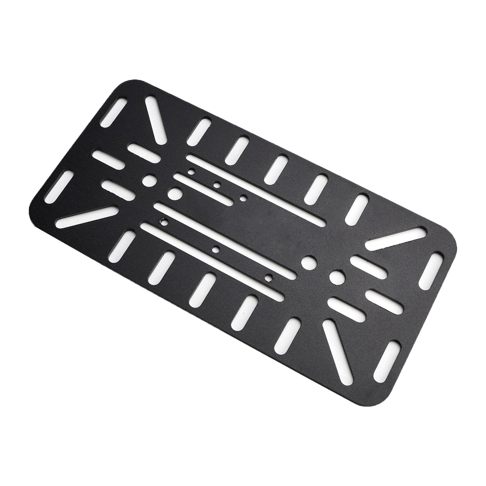 Universal Symmetrical Side Saddlebag Mounting Bracket Kit Black For Motorbike