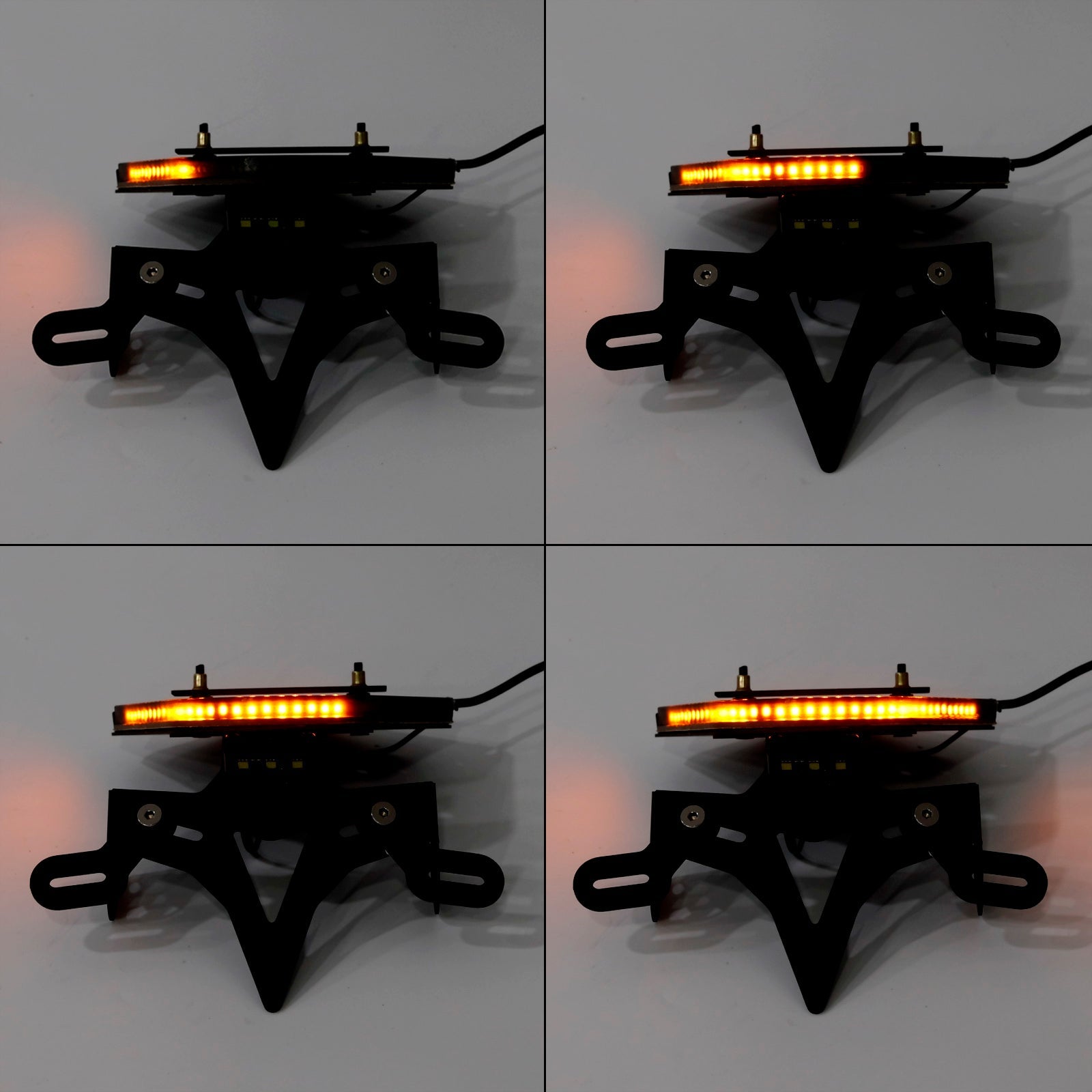 알루미늄 합금 번호판 홀더 브래킷 BMW S1000RR 2021-2024에 적합합니다.