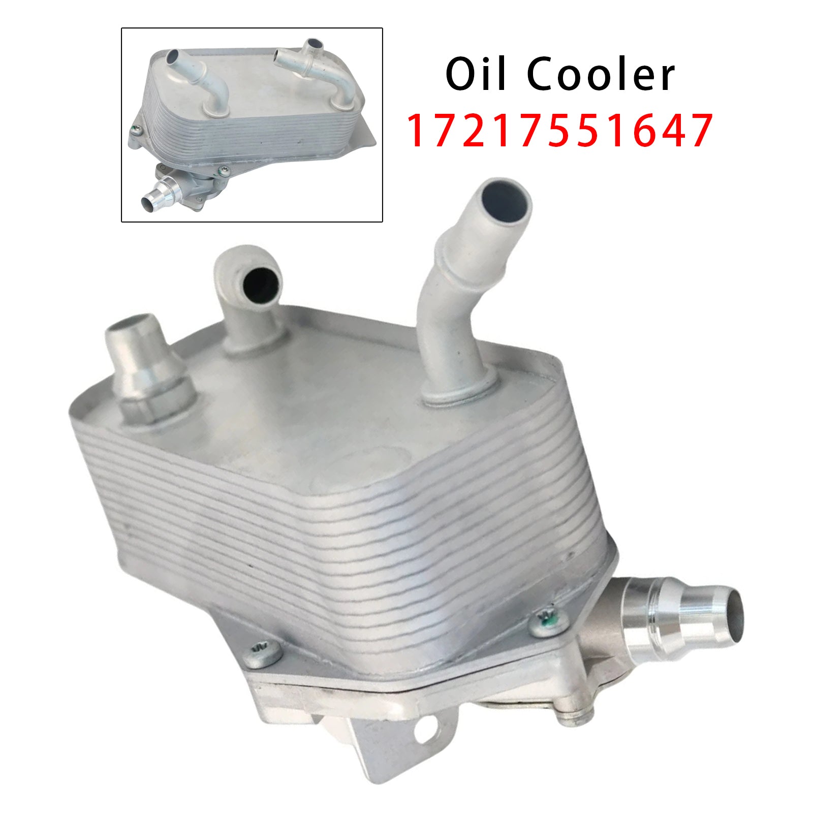 Engine Oil Cooler 17217551647 For BMW 325i 328i 330i 335i X1 Z4 2.0L 3.0L 13