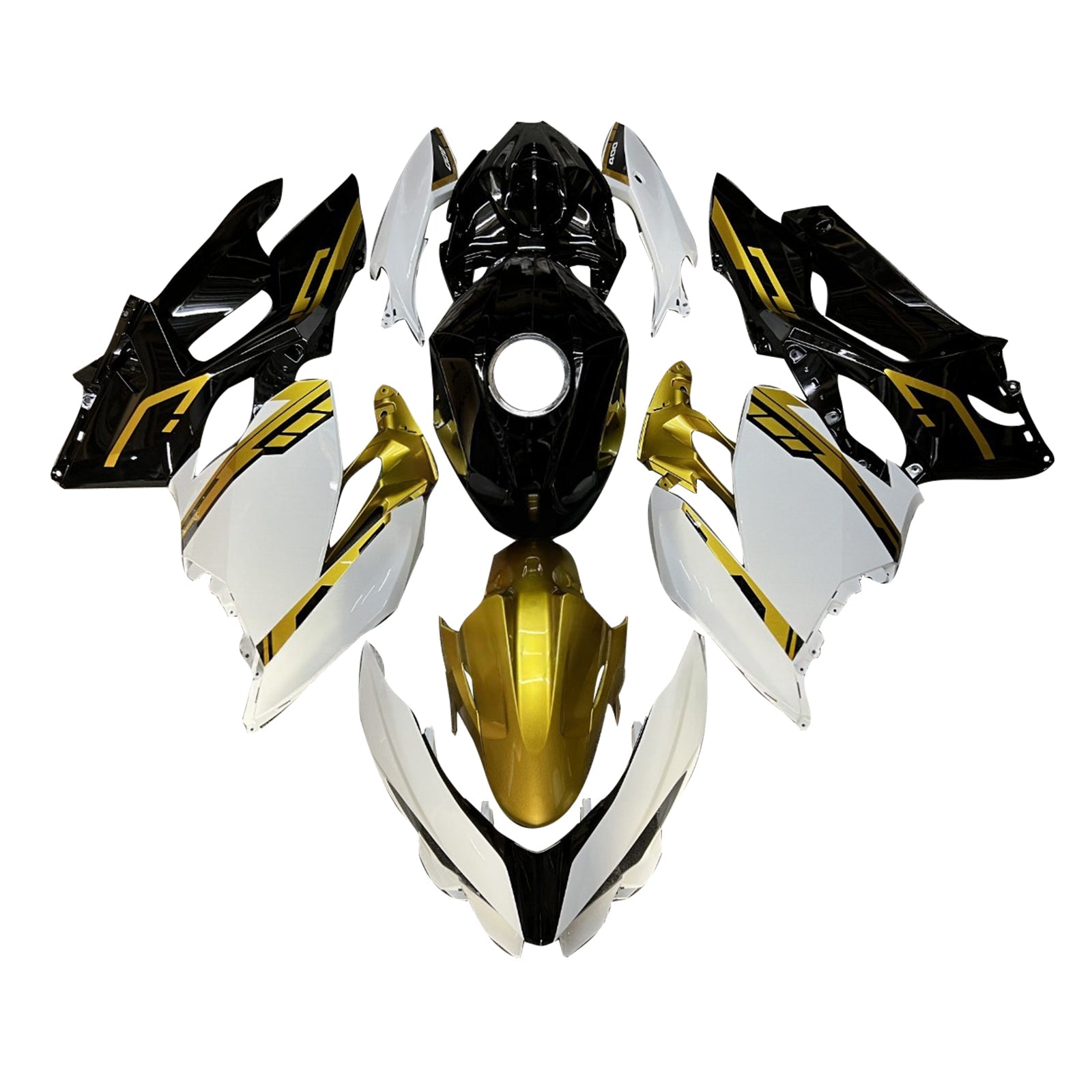 Injection Fairing Kit Bodywork Plastic ABS fit For Kawasaki EX400 Ninja400 2018-2024