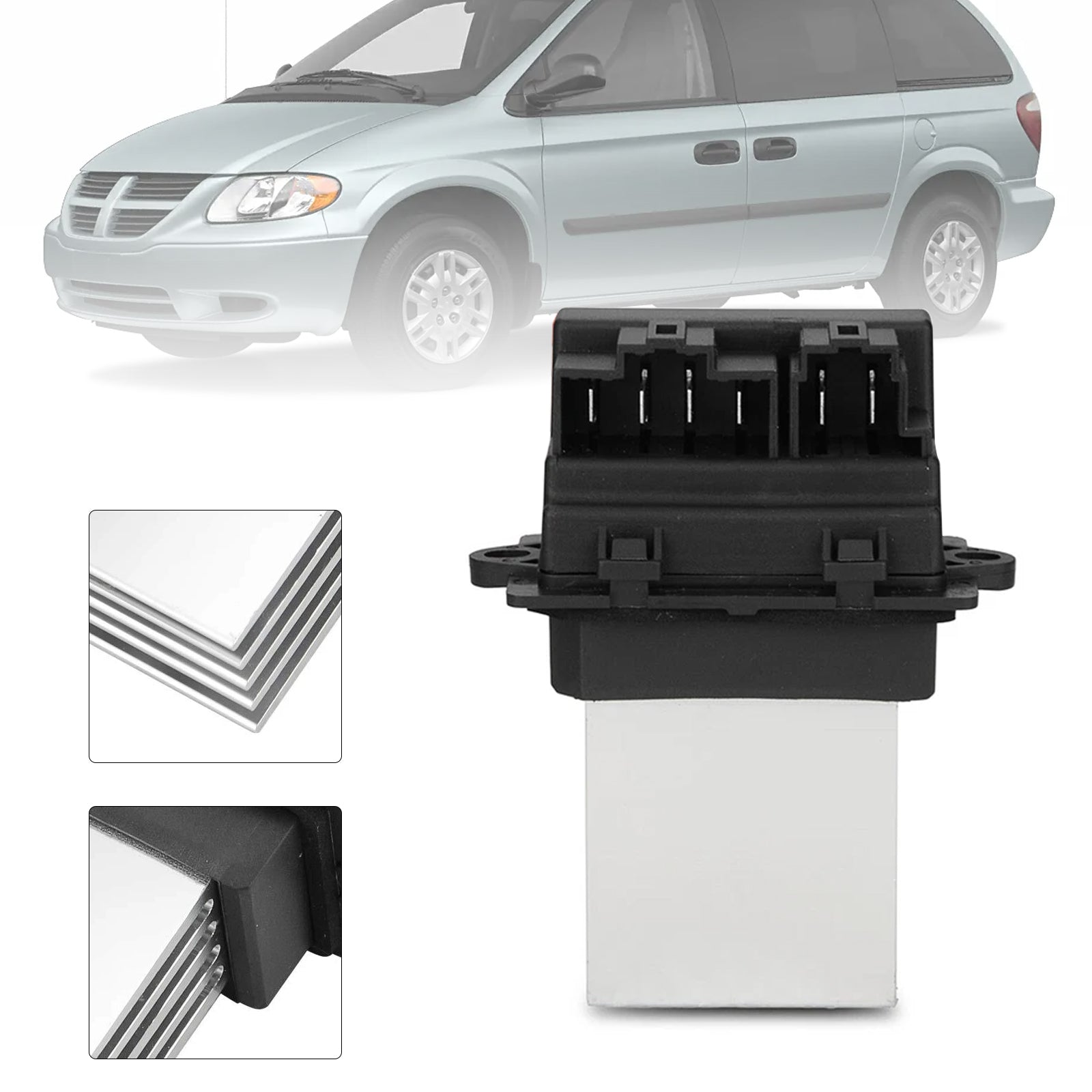 Heater Blower Motor Resistor 4885482AC For Jeep Grand Cherokee 2005-2008