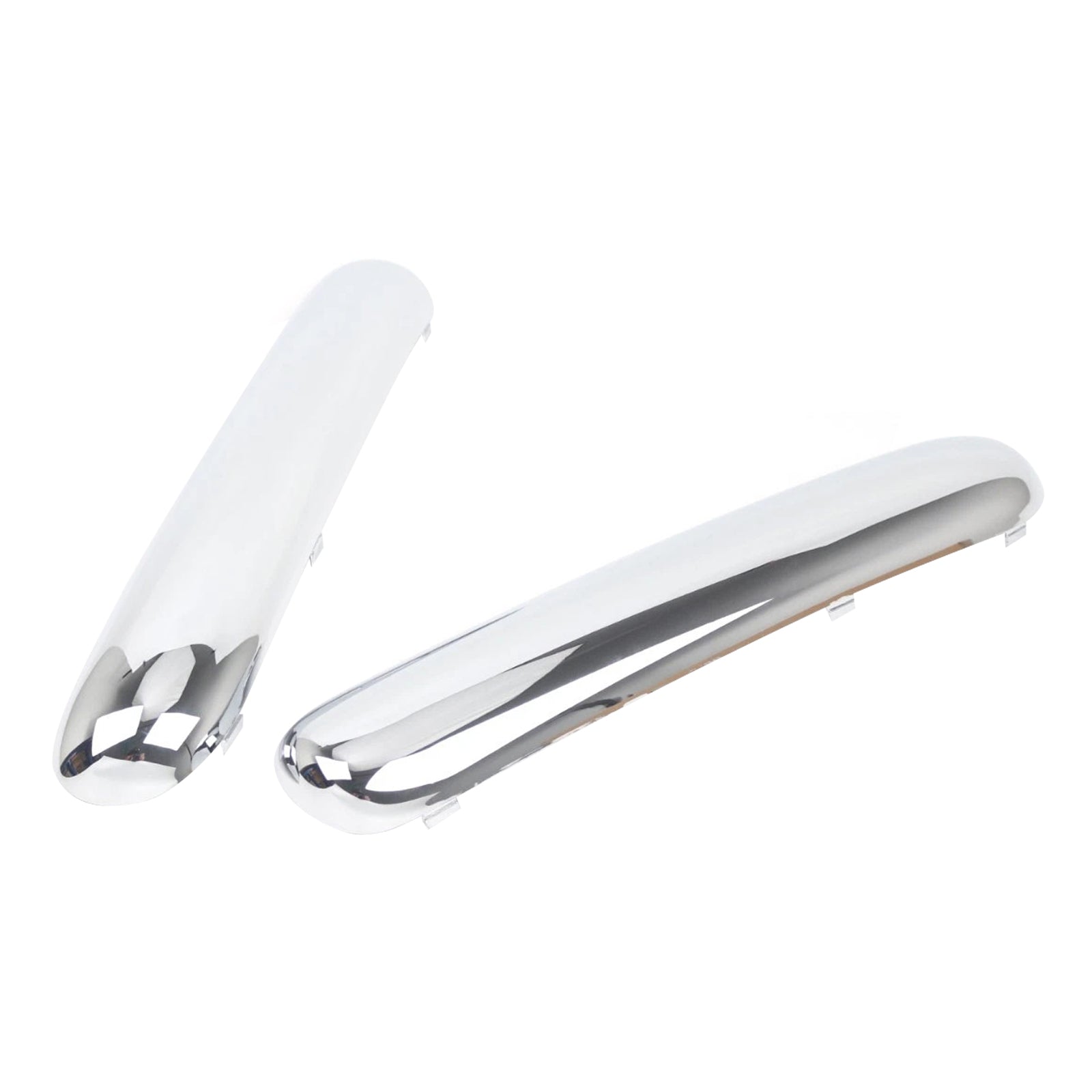 2001-2004 Mini One Cooper R50/R52/R53 Pair Front Bumper Chrome Trim Set