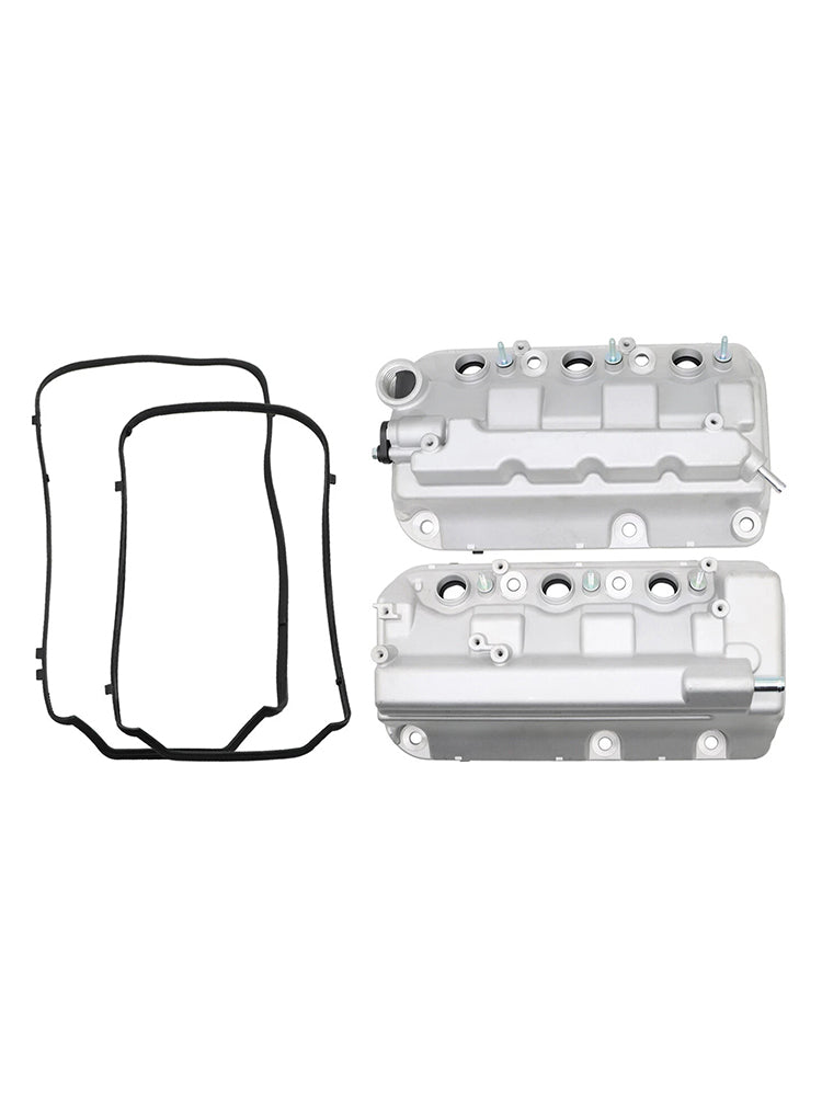 2013-2015 Acura RDX 3.5L V6 2PCS Front+Rear Engine Valve Cover 12310R70A00 12310R70A10