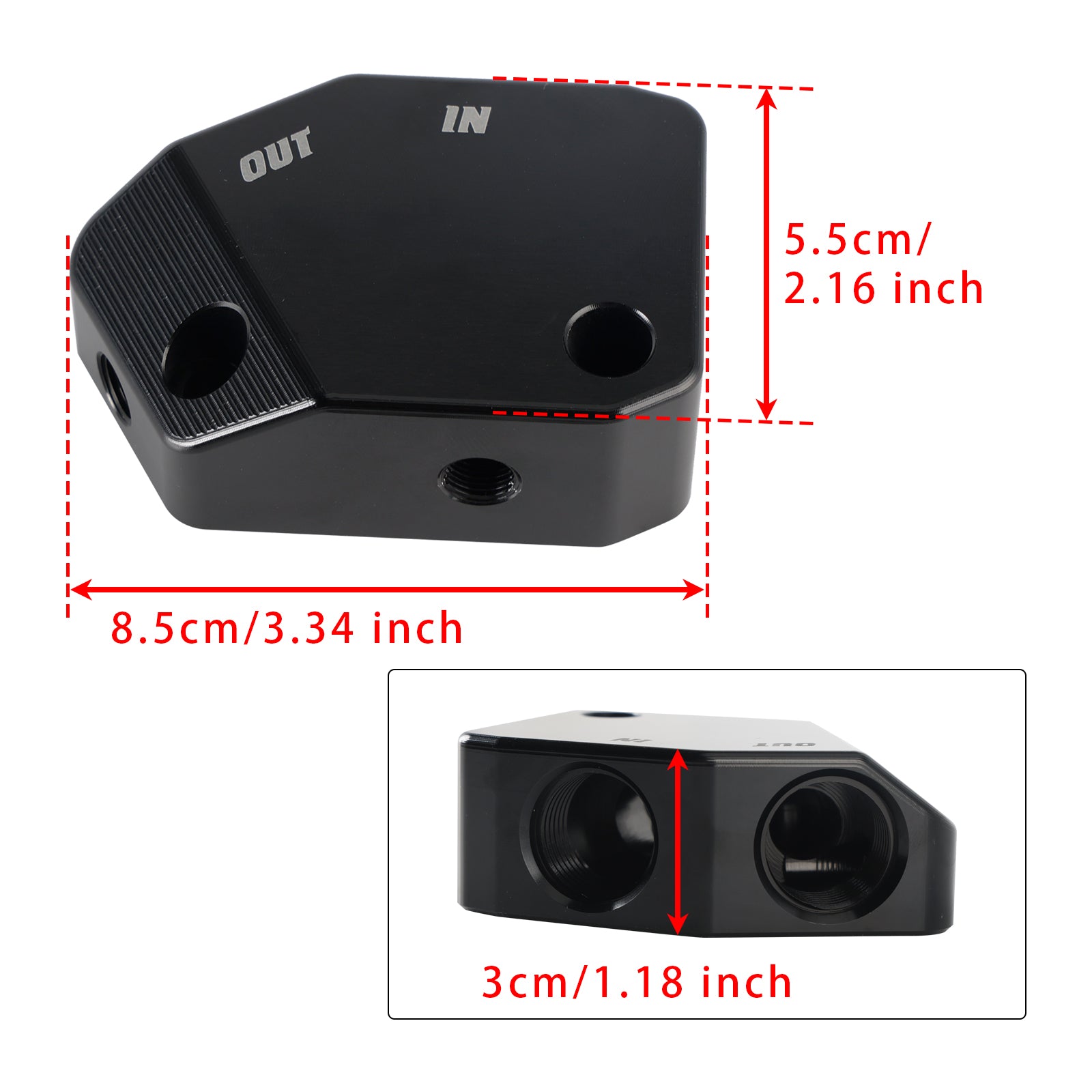 35611 LS Engine Oil Cooler Adapter