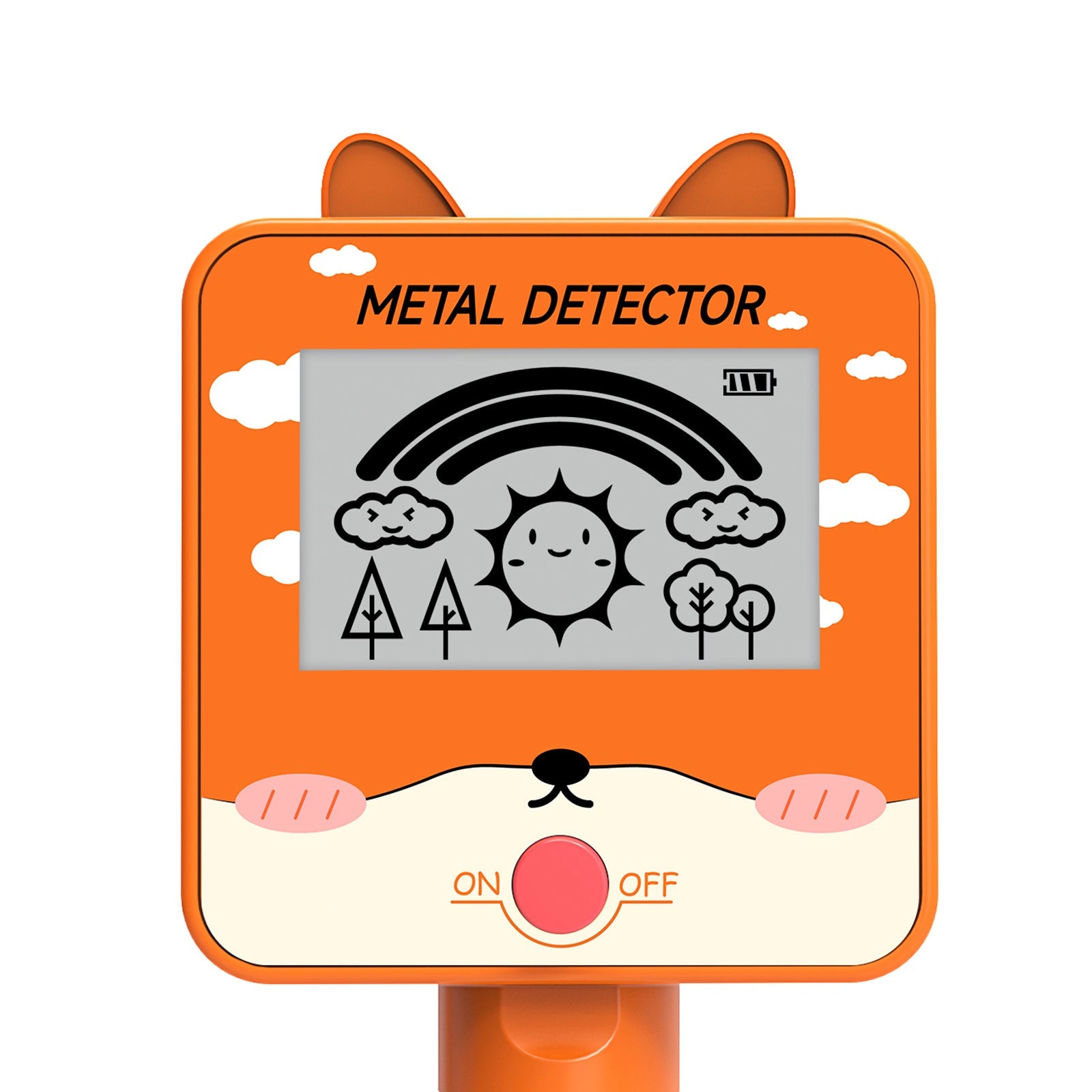 GT260 Kids Child Treasure Seeker Metal Detector Waterproof 6.3" Search Coil ORG