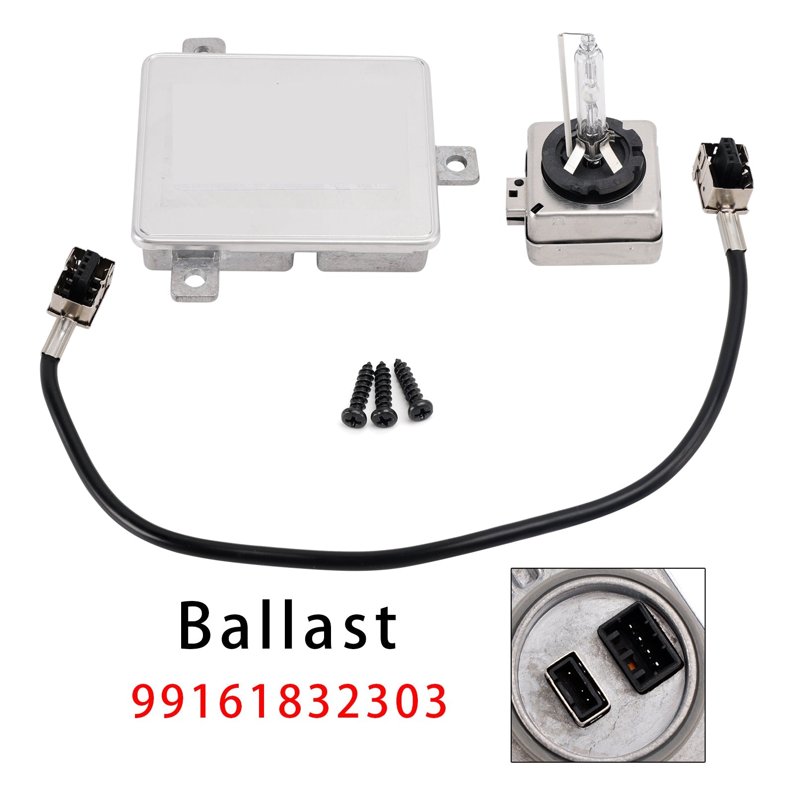 Xenon Ballast & D3S Bulb Control Module 99161832303 For Porsche Macan 2015-2018