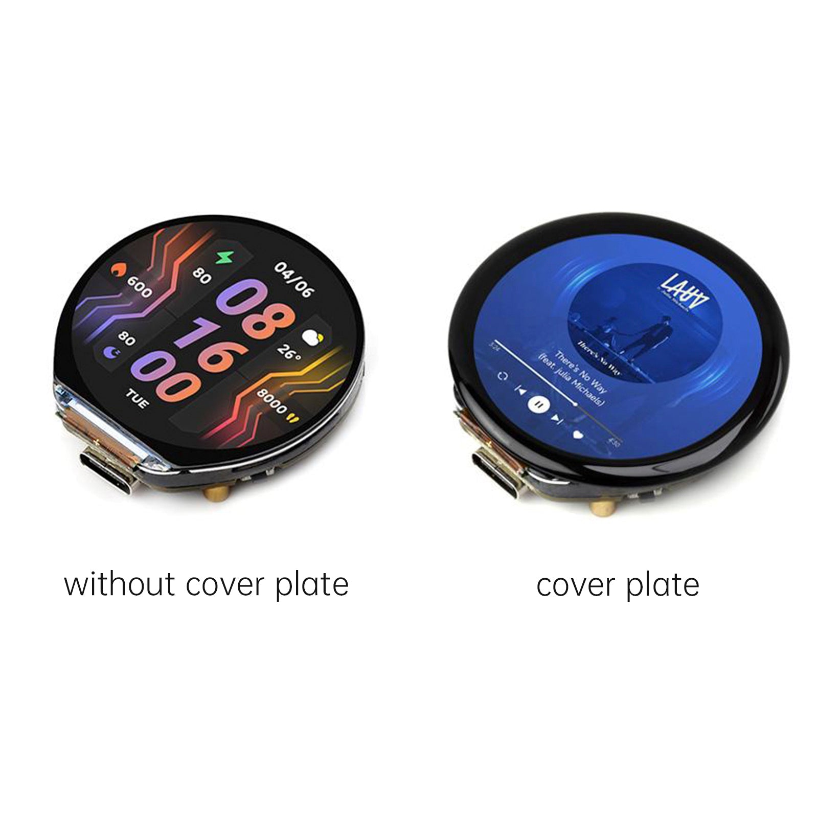 ESP32-S3 1.46-inch Circular Touch Screen Development Board Supports AI Xiaozhi