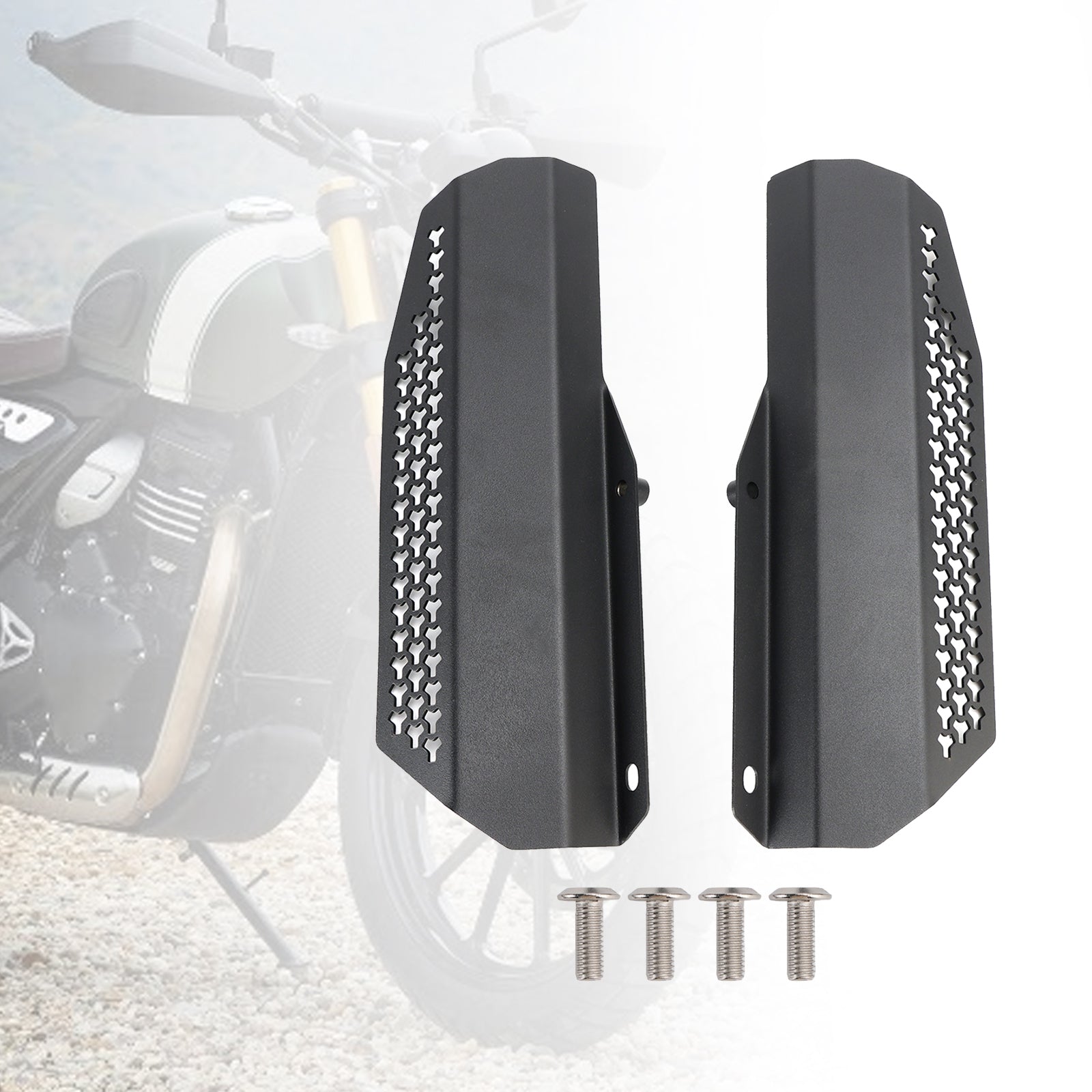 2024-2025 SCRAMBLER 400 X Front Fork shock absorber pertection cover