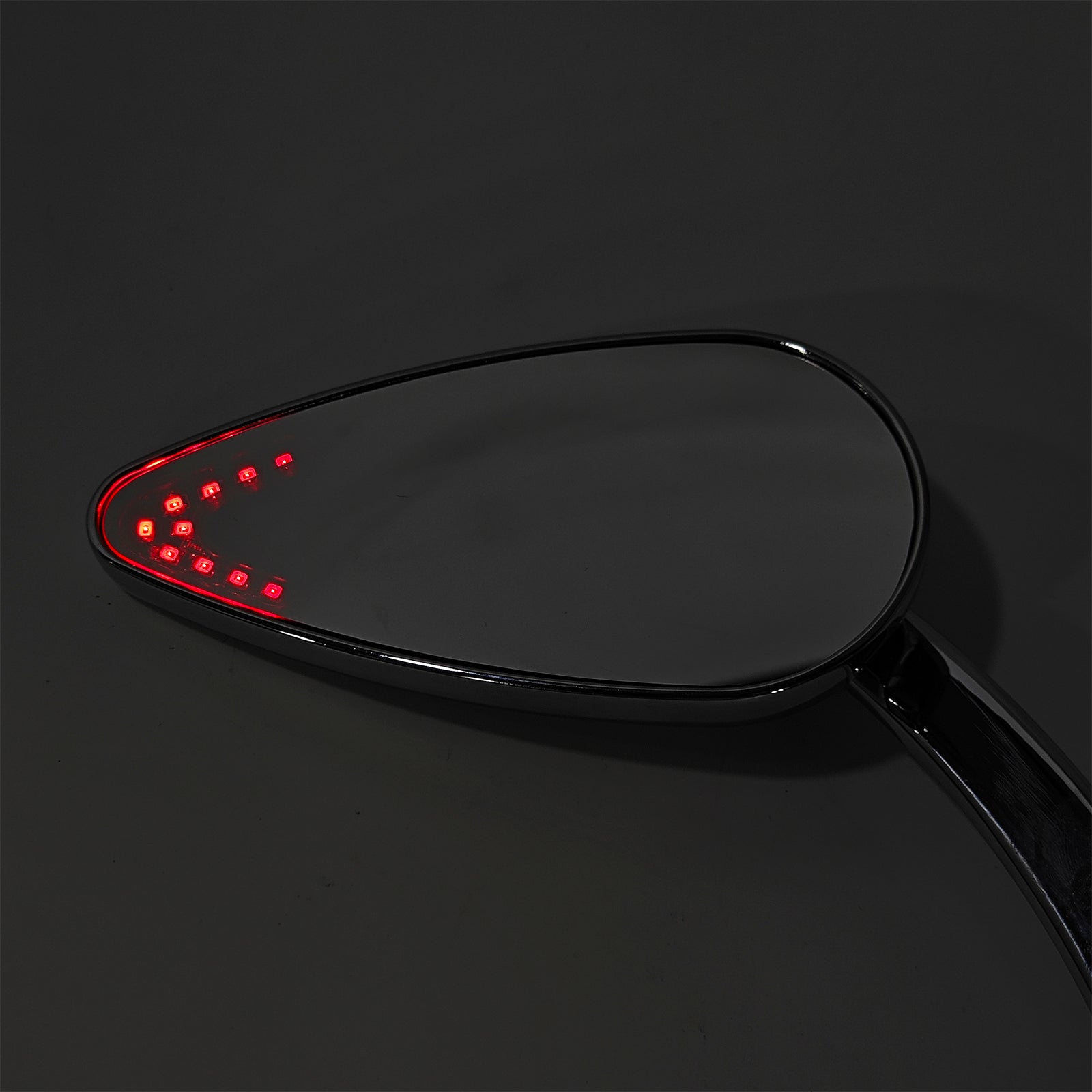 1990-2021 Electra Street Road Glide Chrome Custom LED Turn Signal Mirrors