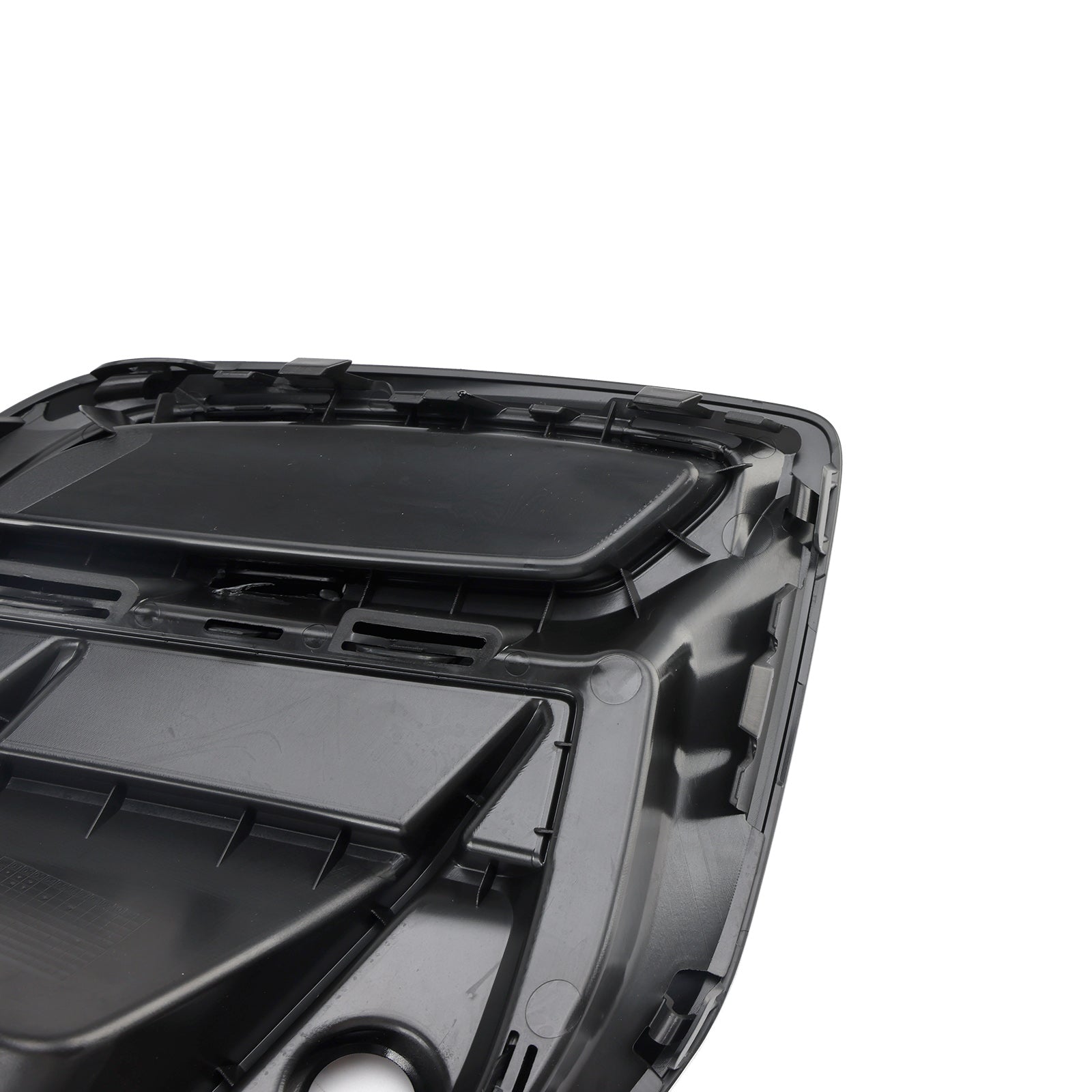 2021-2025 Audi Q5 SQ5 S-Line Black Front Fog Lamp Grille Grill Cover