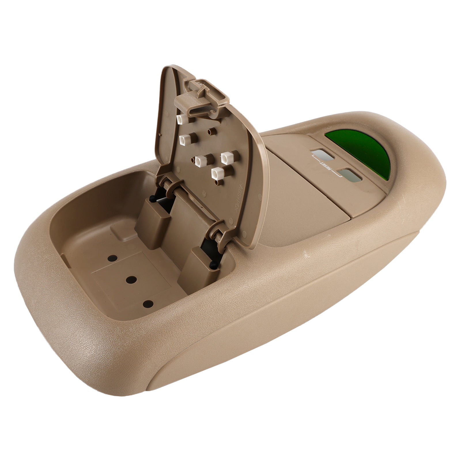 2002-2004 Ford F250 F-350 F-450 F-550 Super Duty Overhead Console Assembly w/o Sunroof Tan