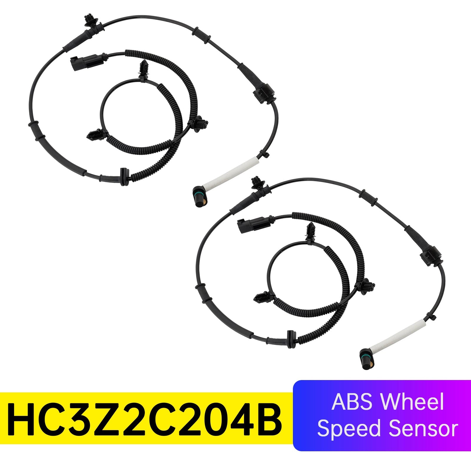Front Left and Right ABS Wheel Speed Sensor HC3Z2C204B for Ford F250 F350