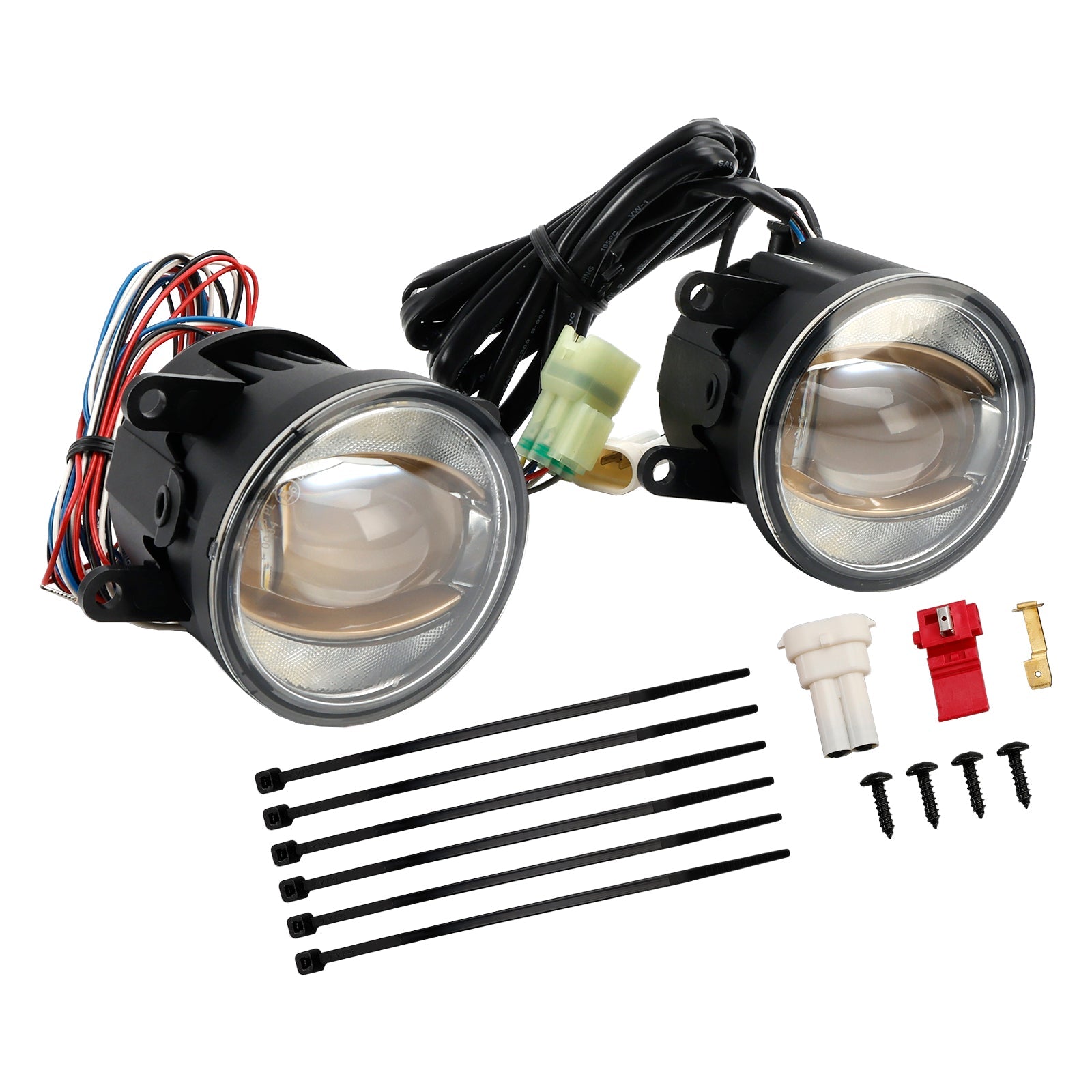 Car Light Ledtiving FOG DRL Gold Edition 90MM 6000K For OSRAM
