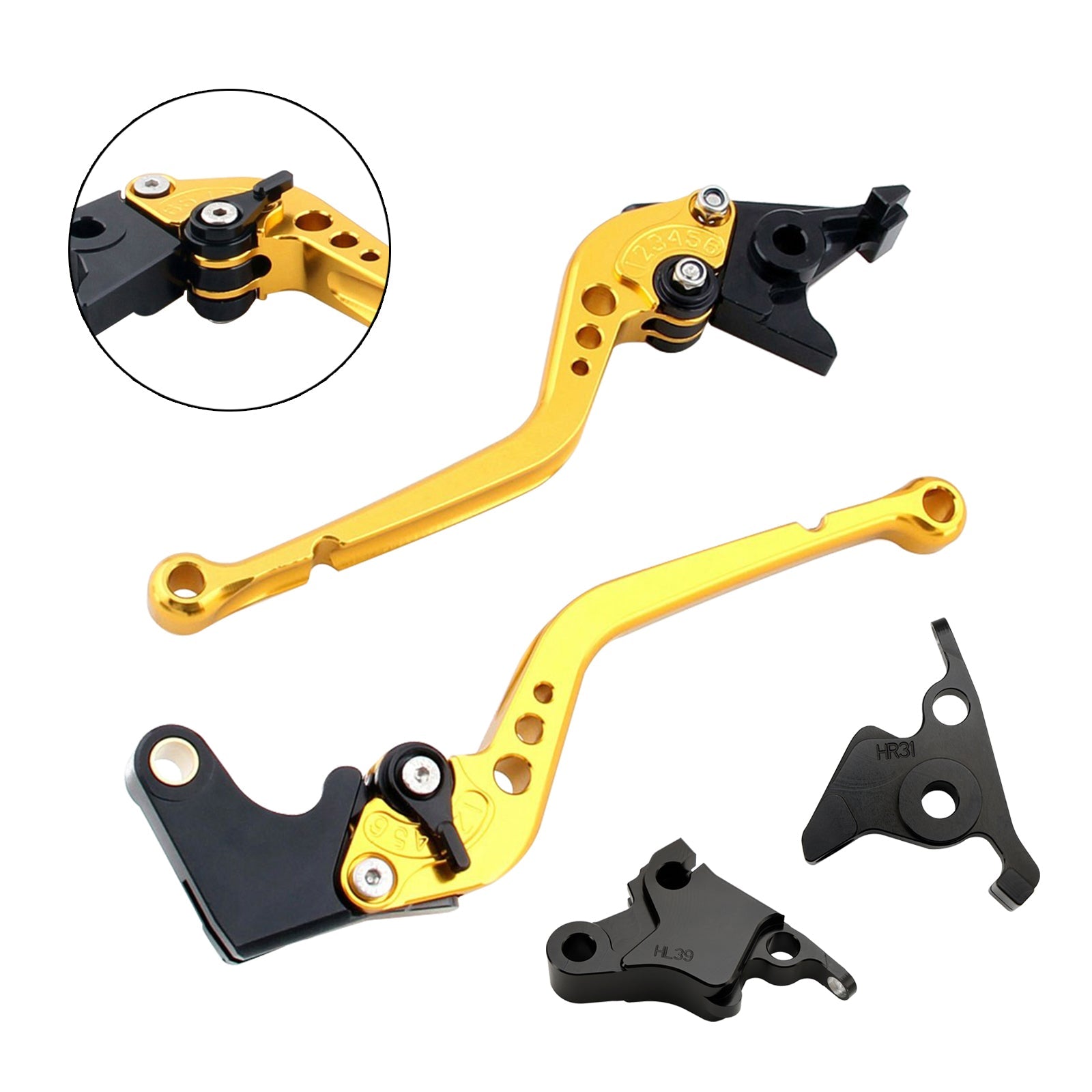 Long Clutch Brake Lever fit for CFMOTO 450SS 450SR 21-23 450NK 23-24