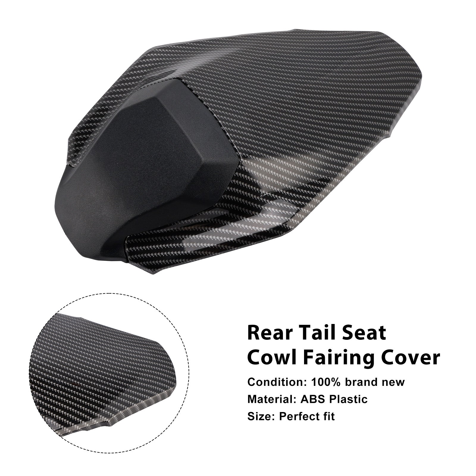 2025-2026 Kawasaki Z900 Z900SE Rear Tail Seat Cowl Fairing Cover