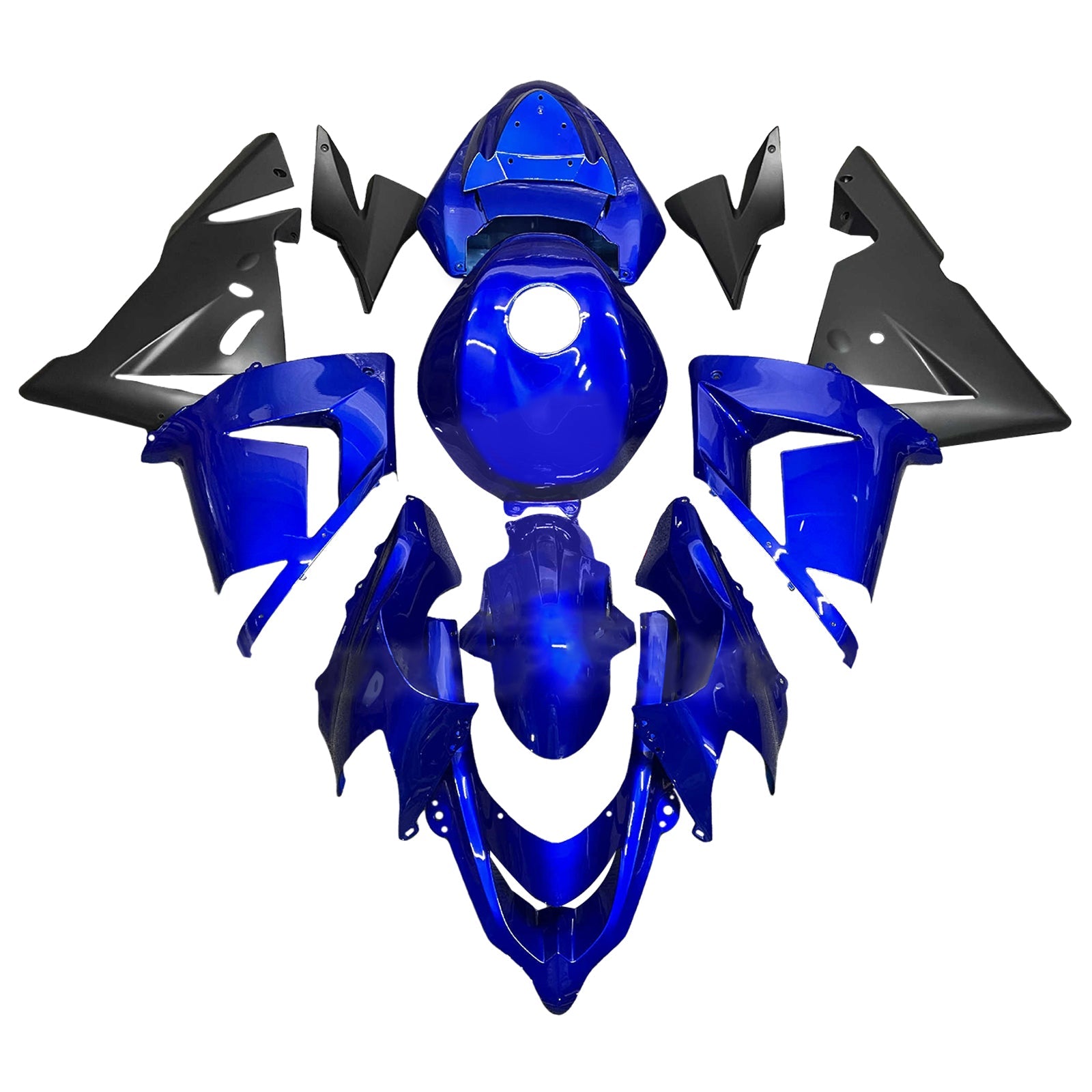 Injection Fairing Kit Bodywork Plastic ABS fit For Kawasaki ZX10R 2004-2005