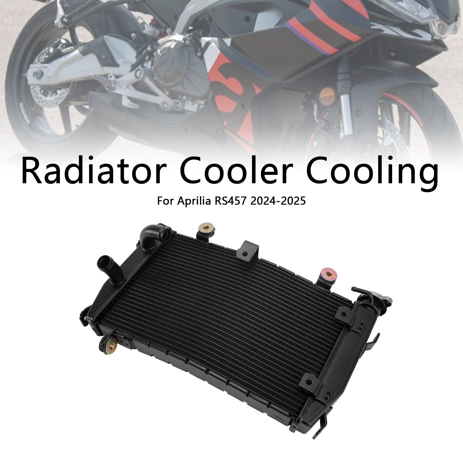 2024-2025 Aprilia RS457 RS 457 Radiator Cooling Engine Cooler