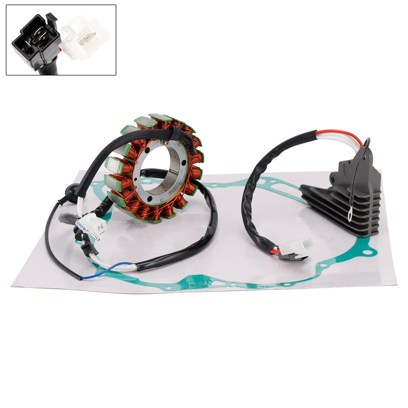 Stator & Regulator Rectifier Gasket For Yamaha XV750 XV1100 Virago 1991-1997