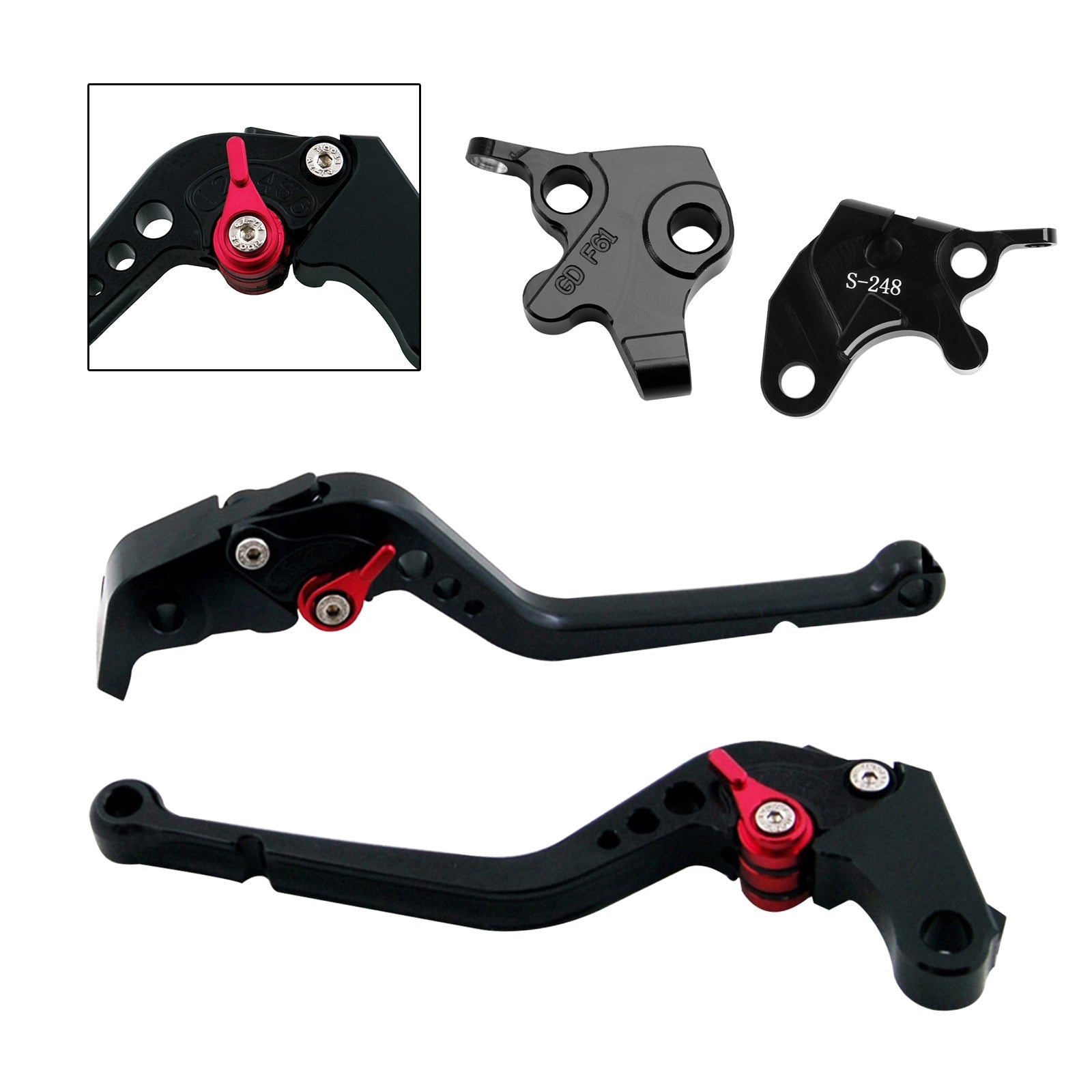 2008-2011 YAMAHA YZF R125 Long Clutch Brake Lever