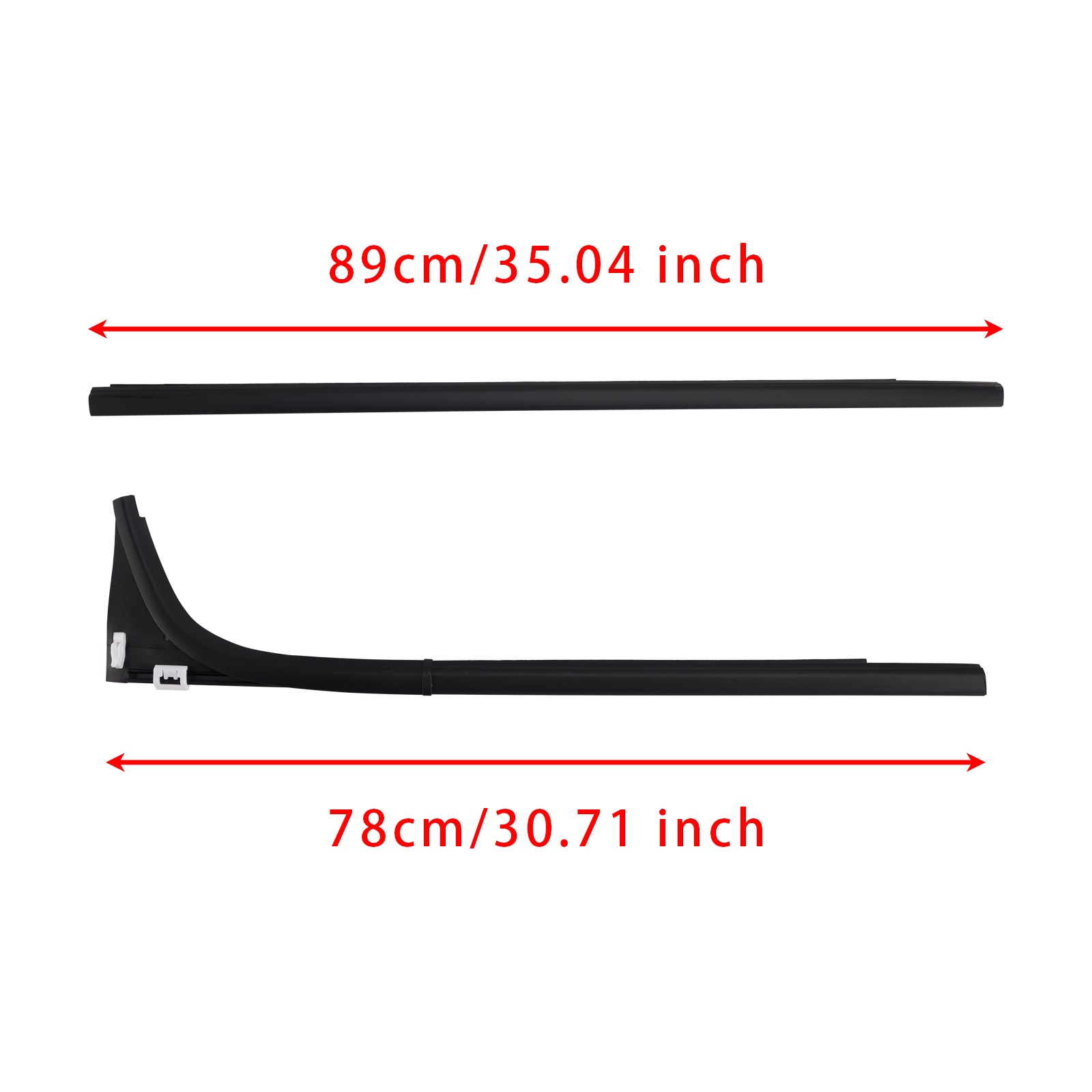4pcs Inner Outer Weatherstrip Door Belt For Mazda BT-50 Pro Pick Up 2012-2019 4 Door Double Cab