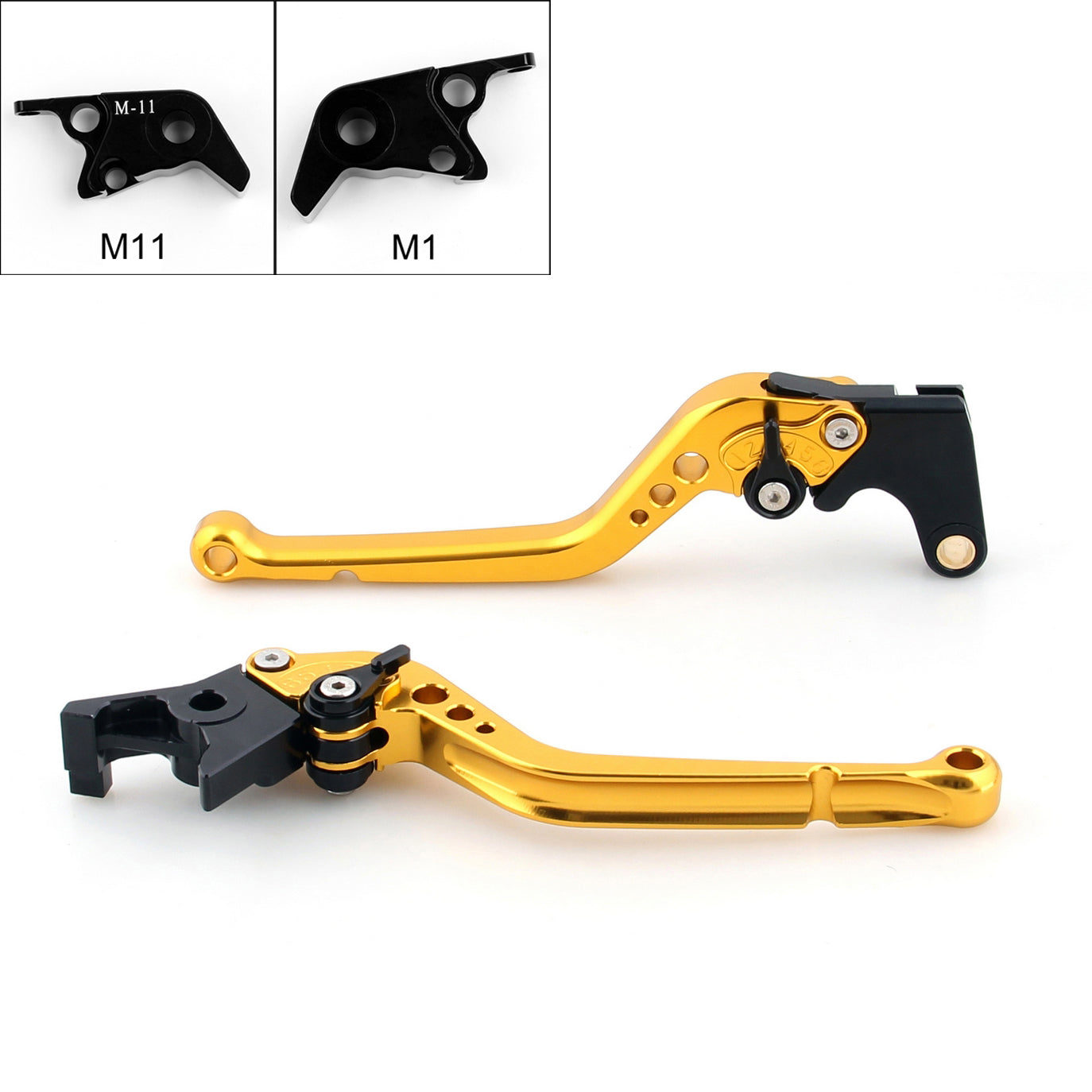 BMW HP2 SPORT 2008-2011용 긴 브레이크 클러치 레버 (검정색, 일반)