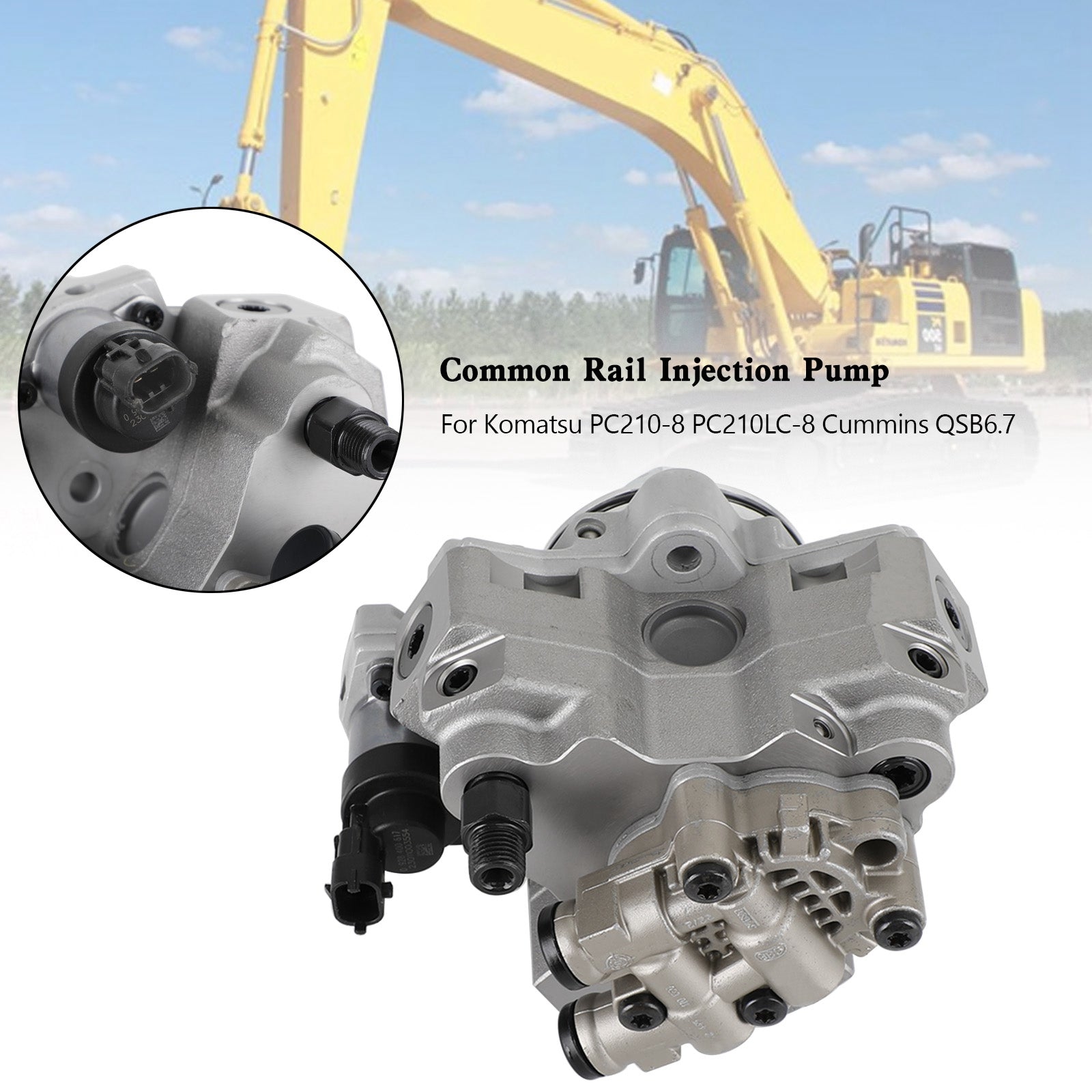 High Pressure Fuel Injector Pump 0445020122 CP3 5256607 fit Cummins QSB6.7