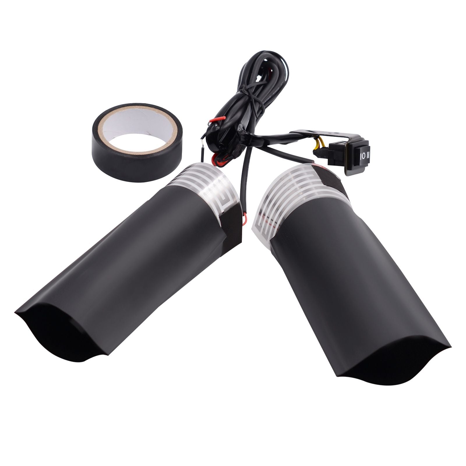 12V Warmer Heated Handlebar Shrinkable Bars Universal For Motorcycle Generic