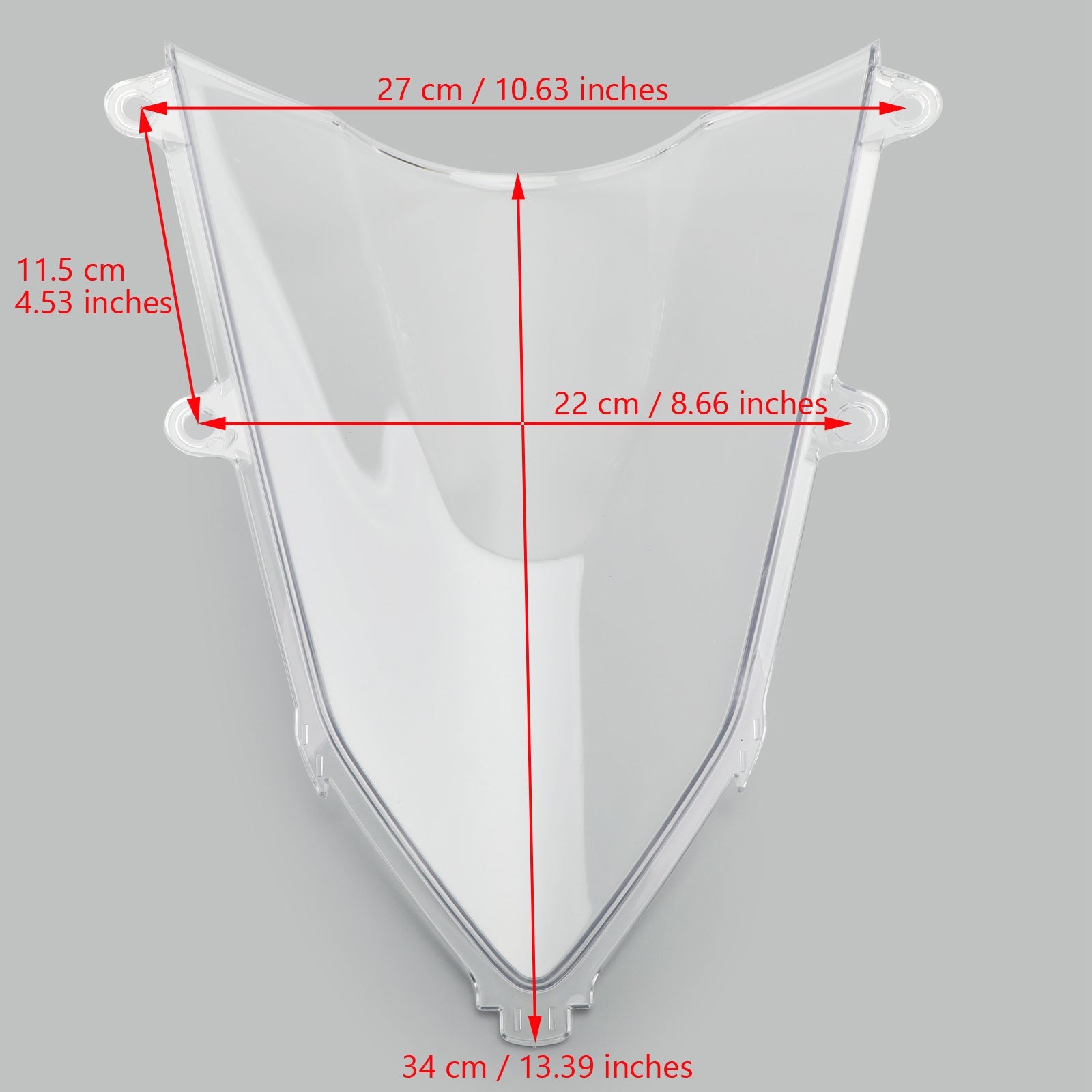 Windshield Windscreen For Honda CBR650R CBR 650 R 2019-2023 Generic