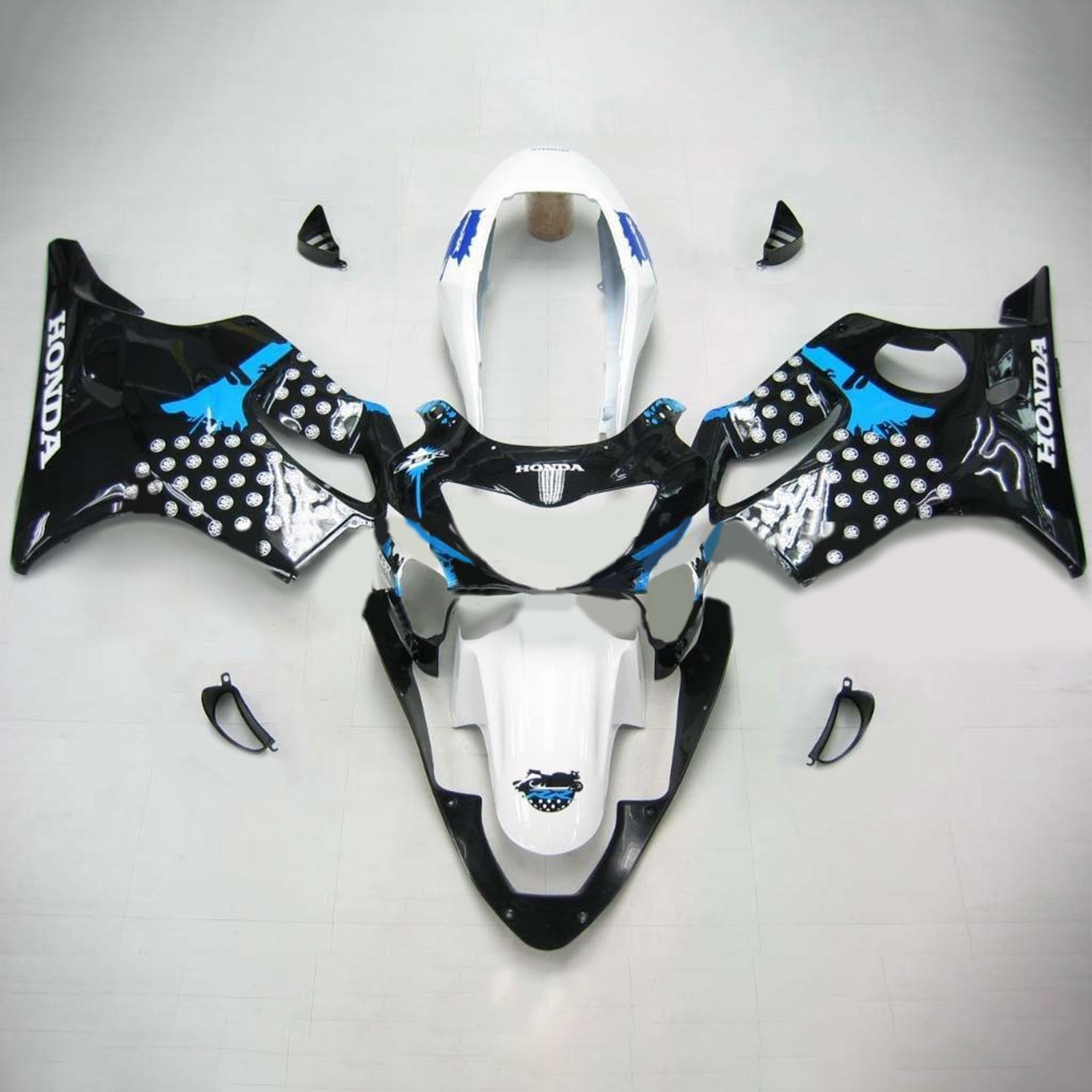 혼다 CBR600F4 1999-2000 페어링 키트 차체 플라스틱 ABS