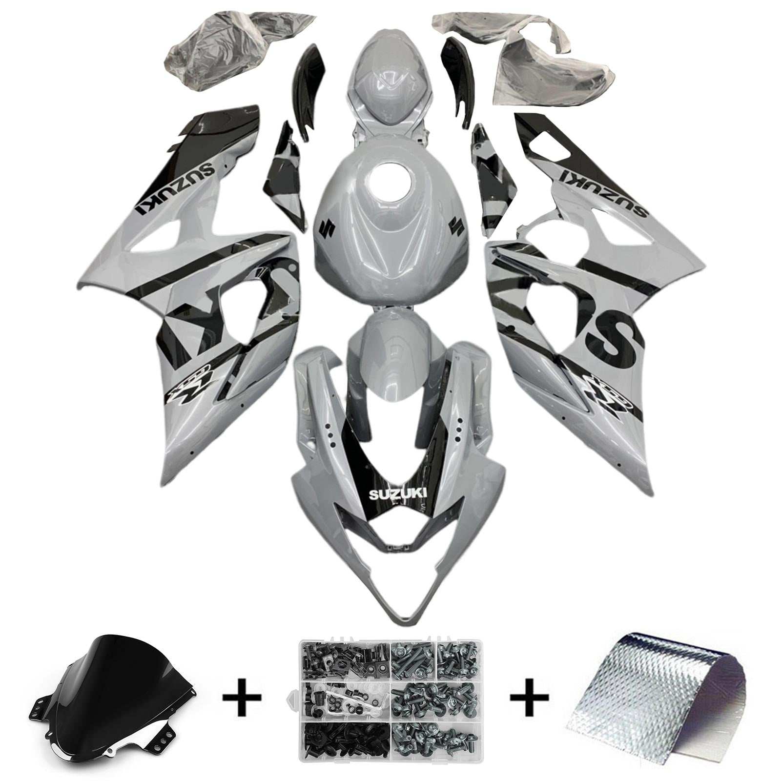 Suzuki GSXR1000 2005-2006 K5 Fairing Kit Bodywork Plastic ABS