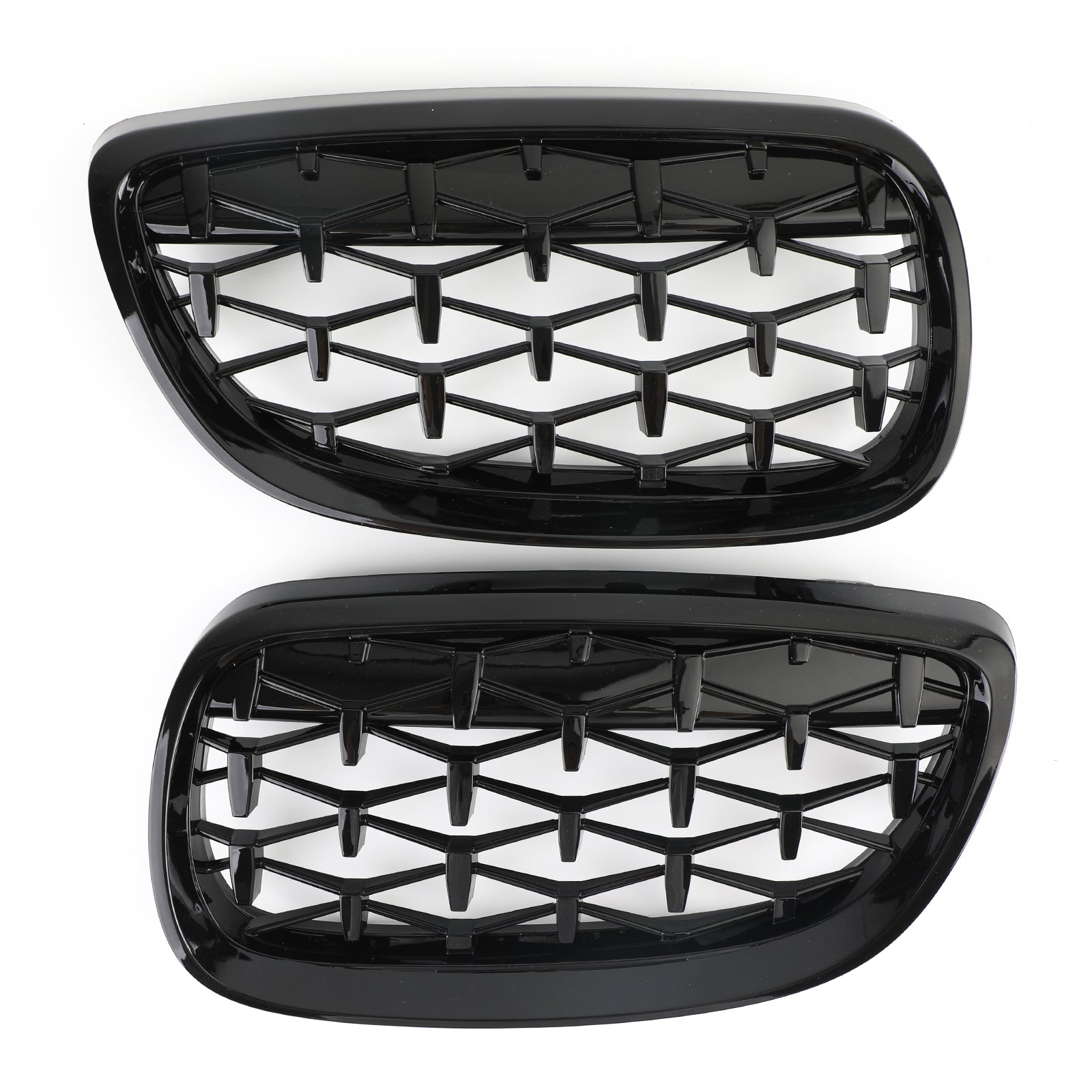 Parrilla delantera para BMW 2007-2010 E92 E93 328i 335i 2DR Meteor Black Generic