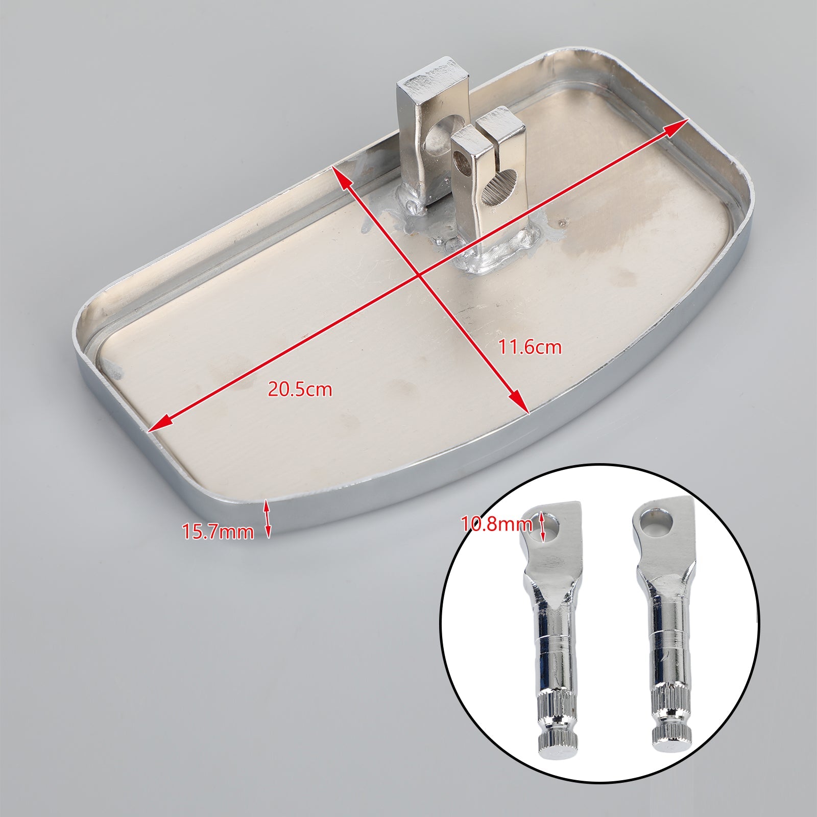 Dyna Sportster Touring Softail CVO Generic에 맞는 후면 플로어보드 풋보드