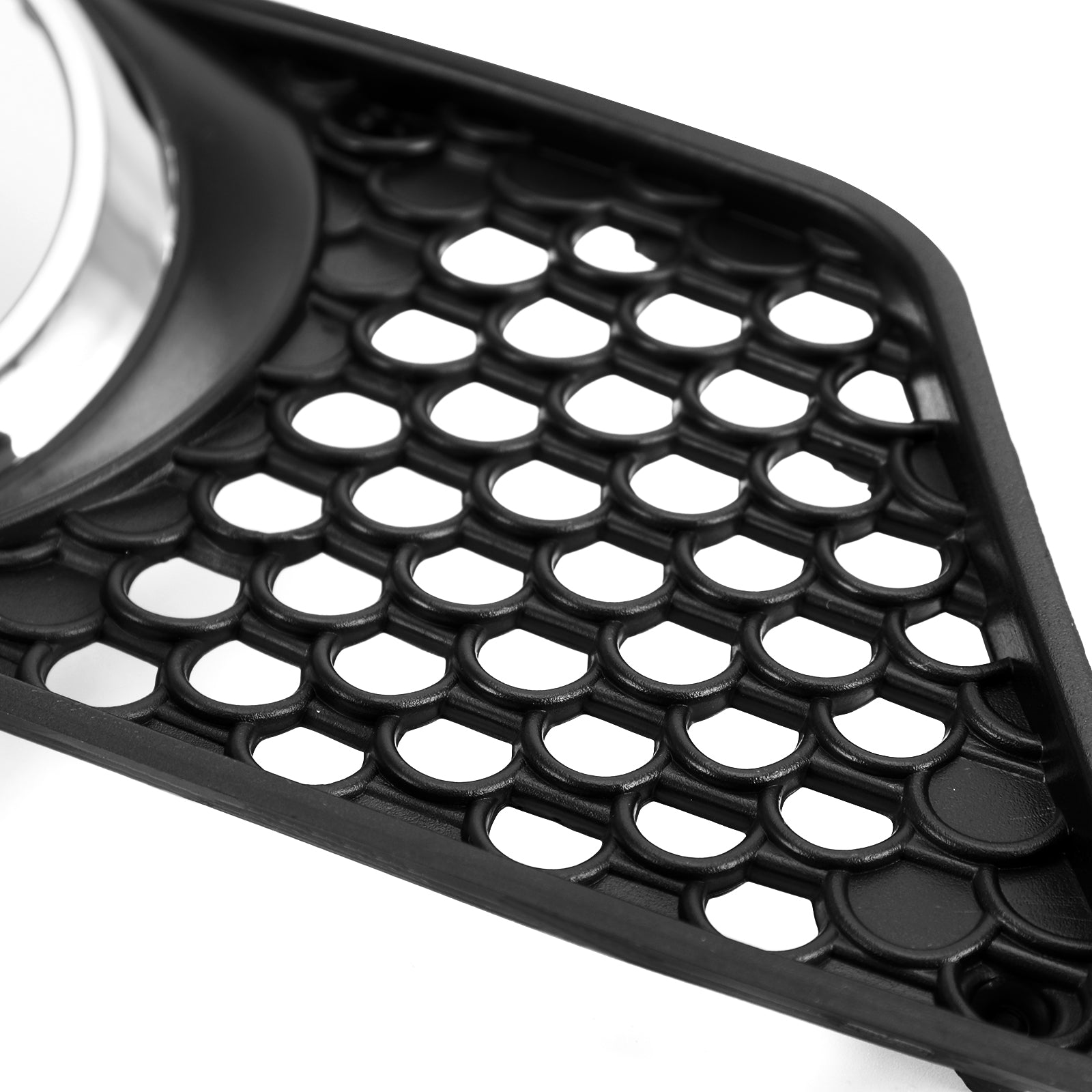 Pair Front Bumper Fog Light Grill Set Fit Mercedes Benz C-Class W204 2008-2010 Generic