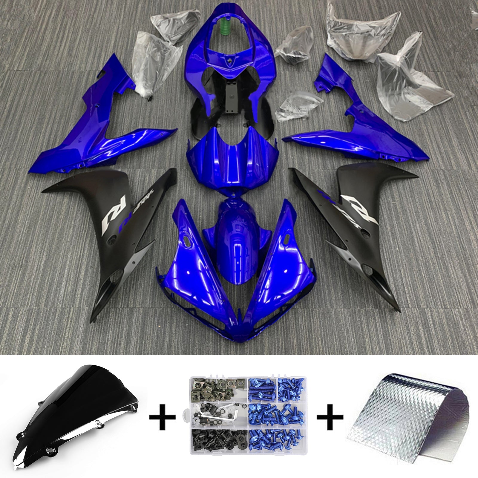 Yamaha YZF 1000 R1 2004-2006 Fairing Kit Bodywork Plastic ABS