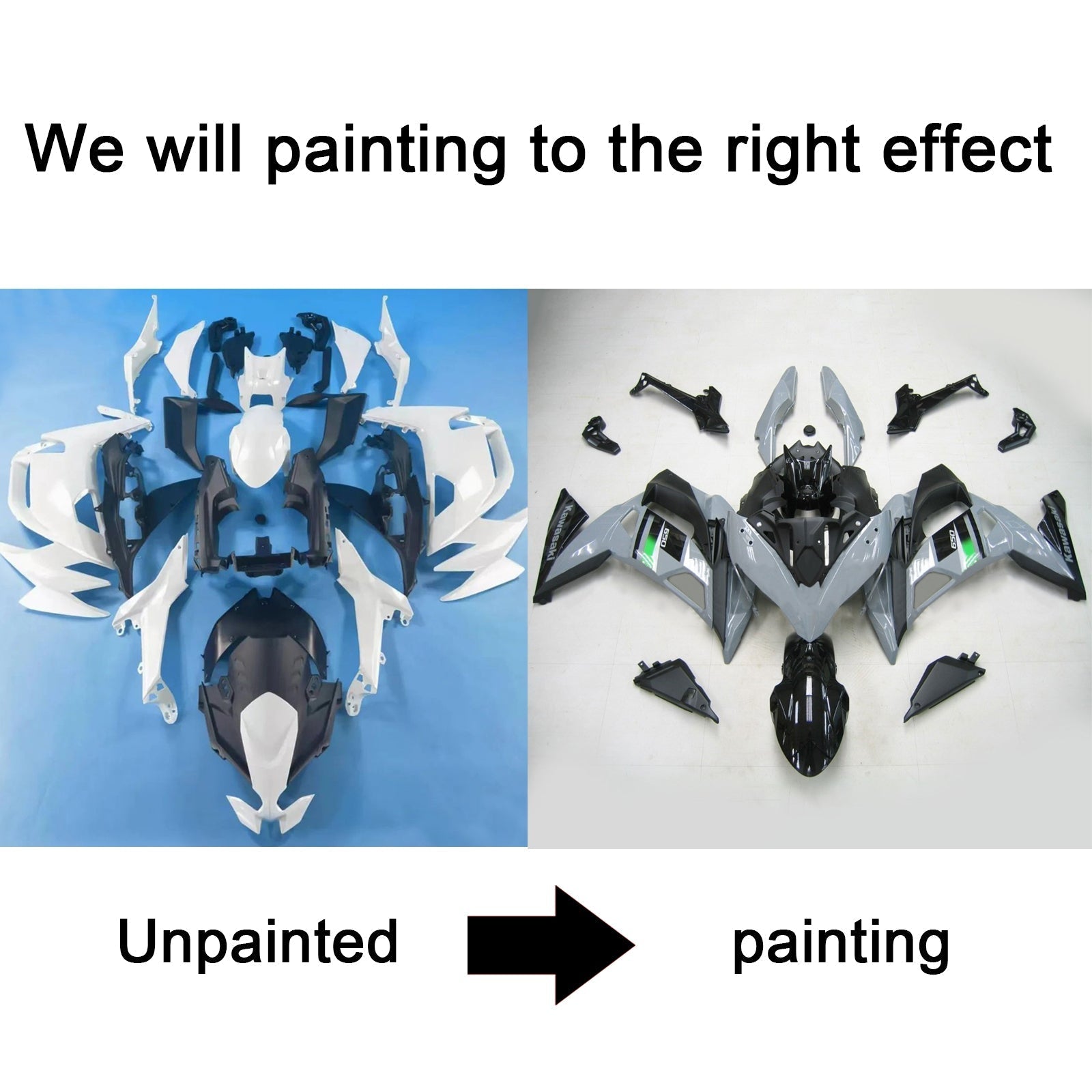 Kawasaki ER-6F Ninja650 2020-2025 Fairing Kit Bodywork ABS